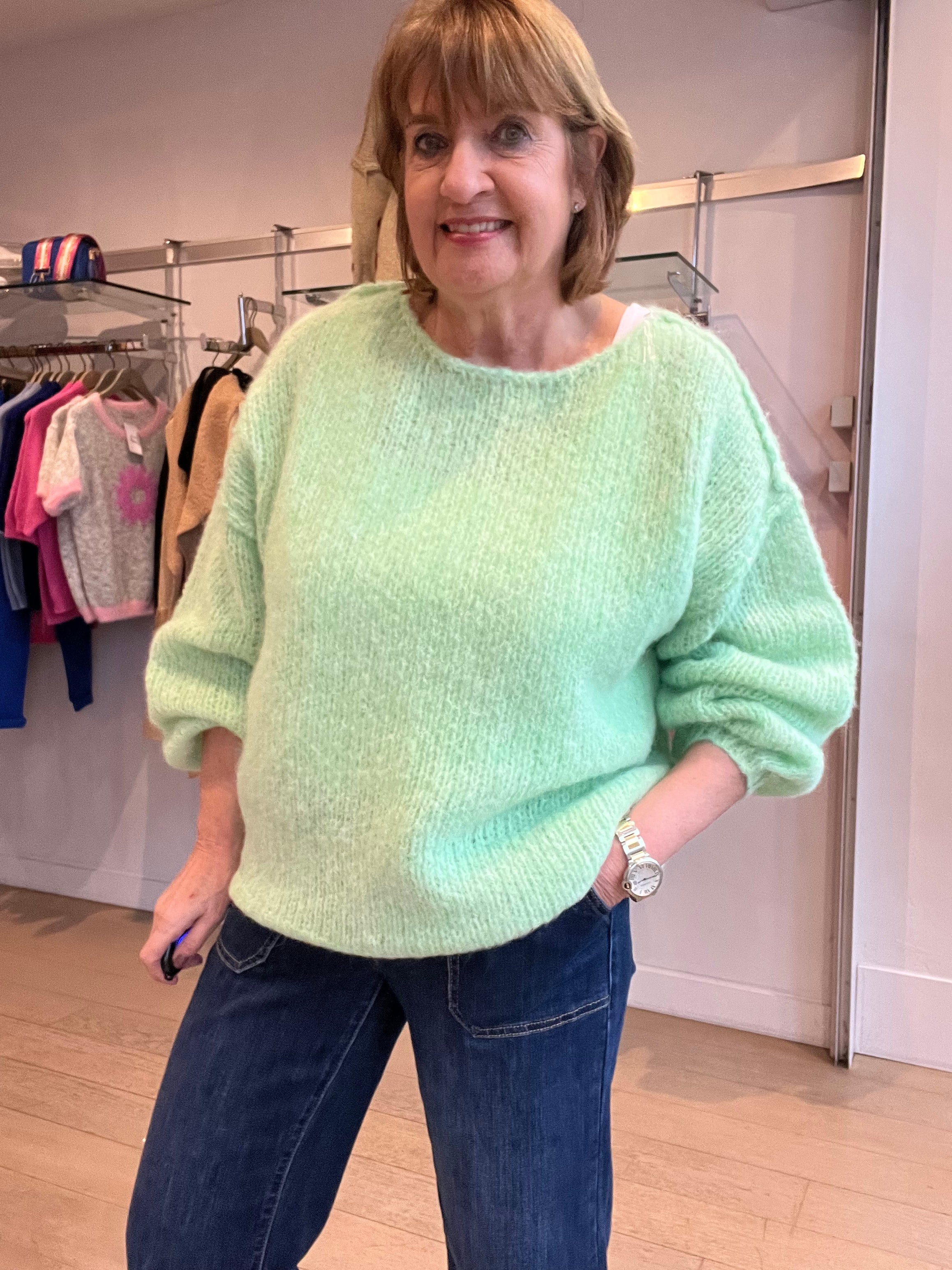 Lucy Fluffy Oversize Knit