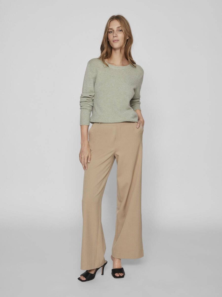 Vila Viril Round Neck Supersoft Knit image 12