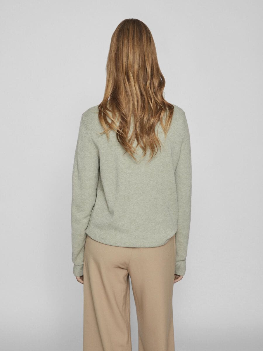 Vila Viril Round Neck Supersoft Knit image 3