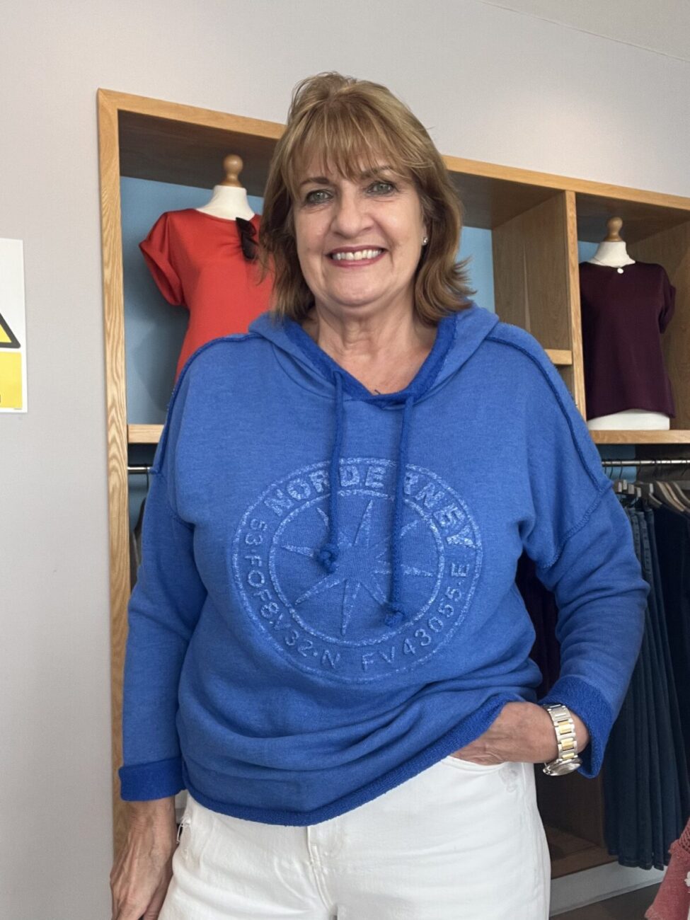 Bestselling Embossed Hoodie - ROYAL, ONESIZE image