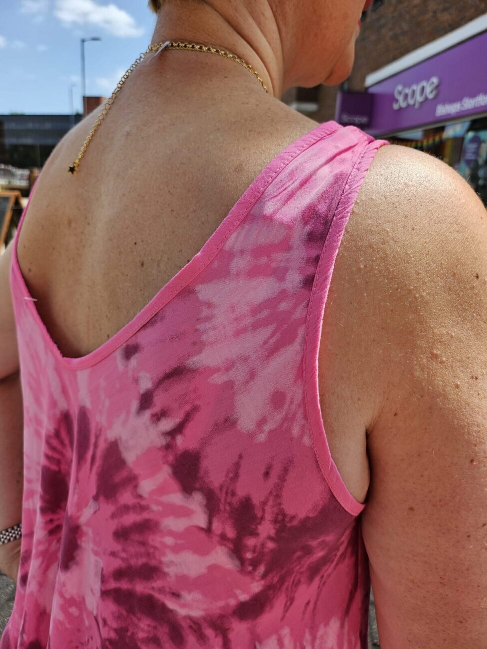 Tye Dye Swing Vest Dress image 5