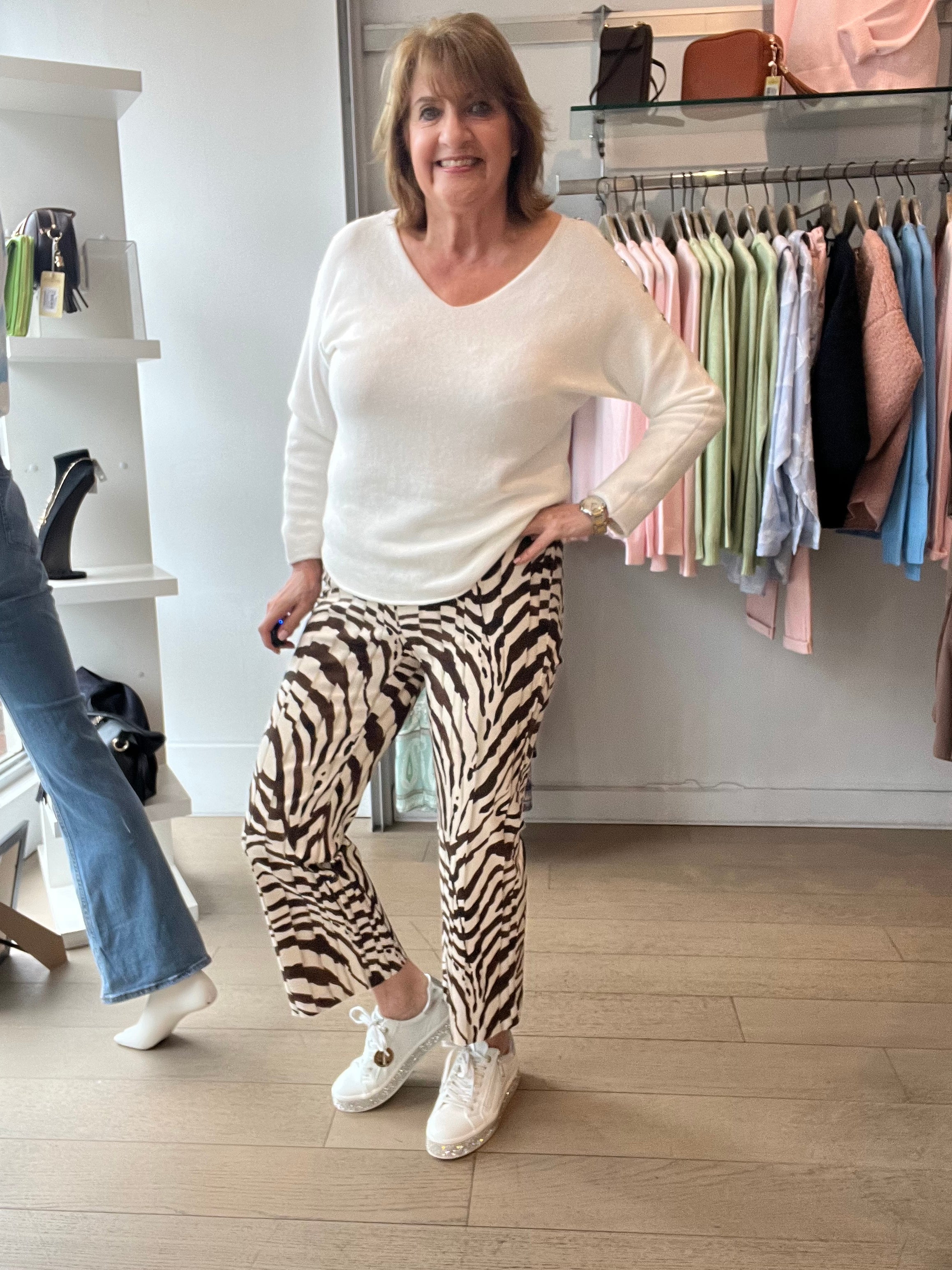 Robell Joella Kick Flare Ankle Grazer