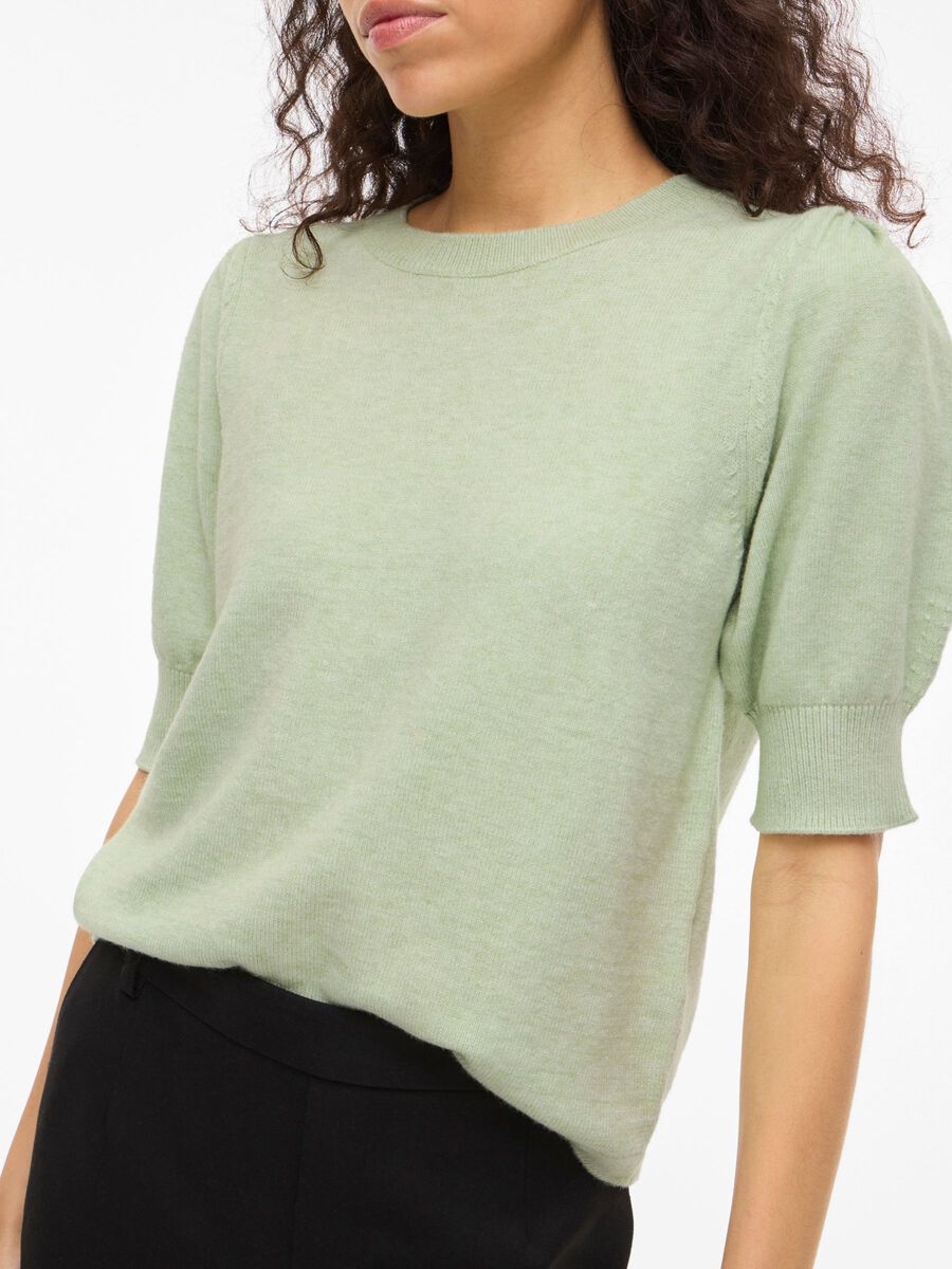 Vila Viril Short Sleeve Knit