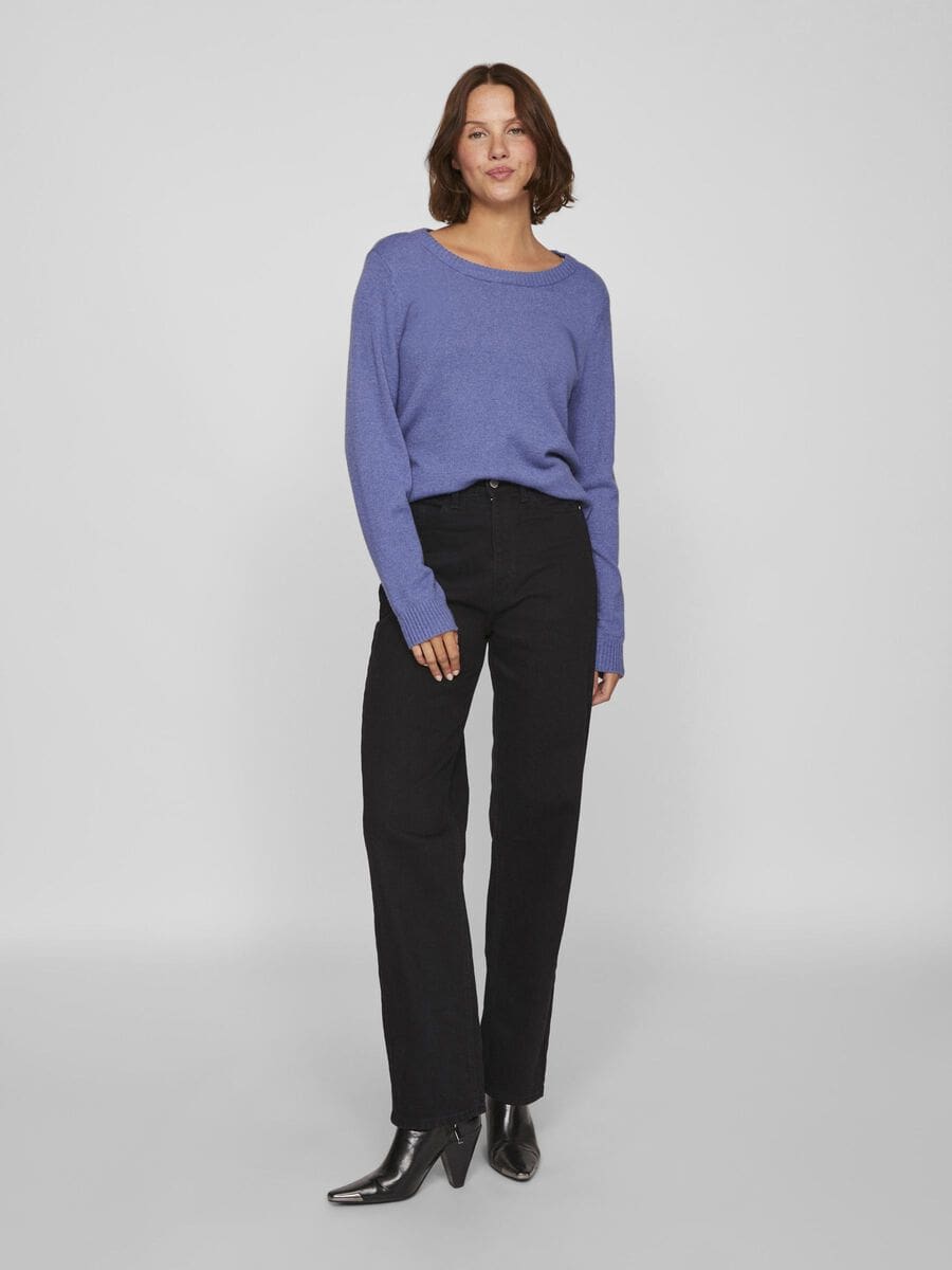 Vila Viril Round Neck Supersoft Knit image 8