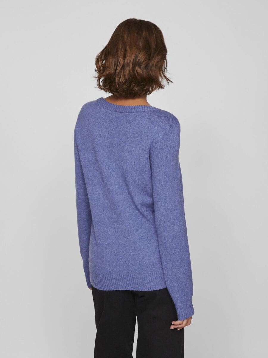 Vila Viril Round Neck Supersoft Knit image 6