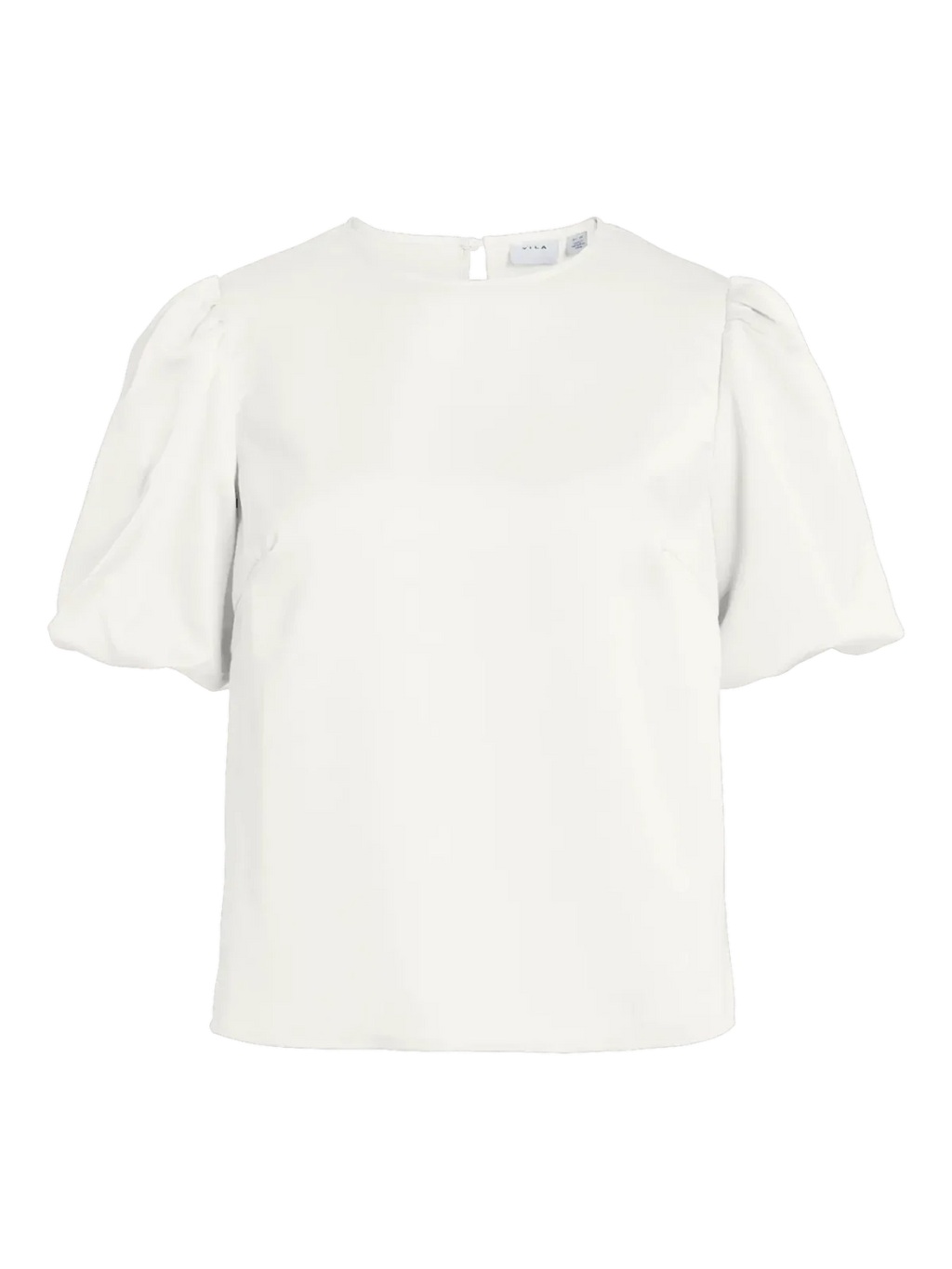New Vila Viellette Satin Puff Slv Top image 10