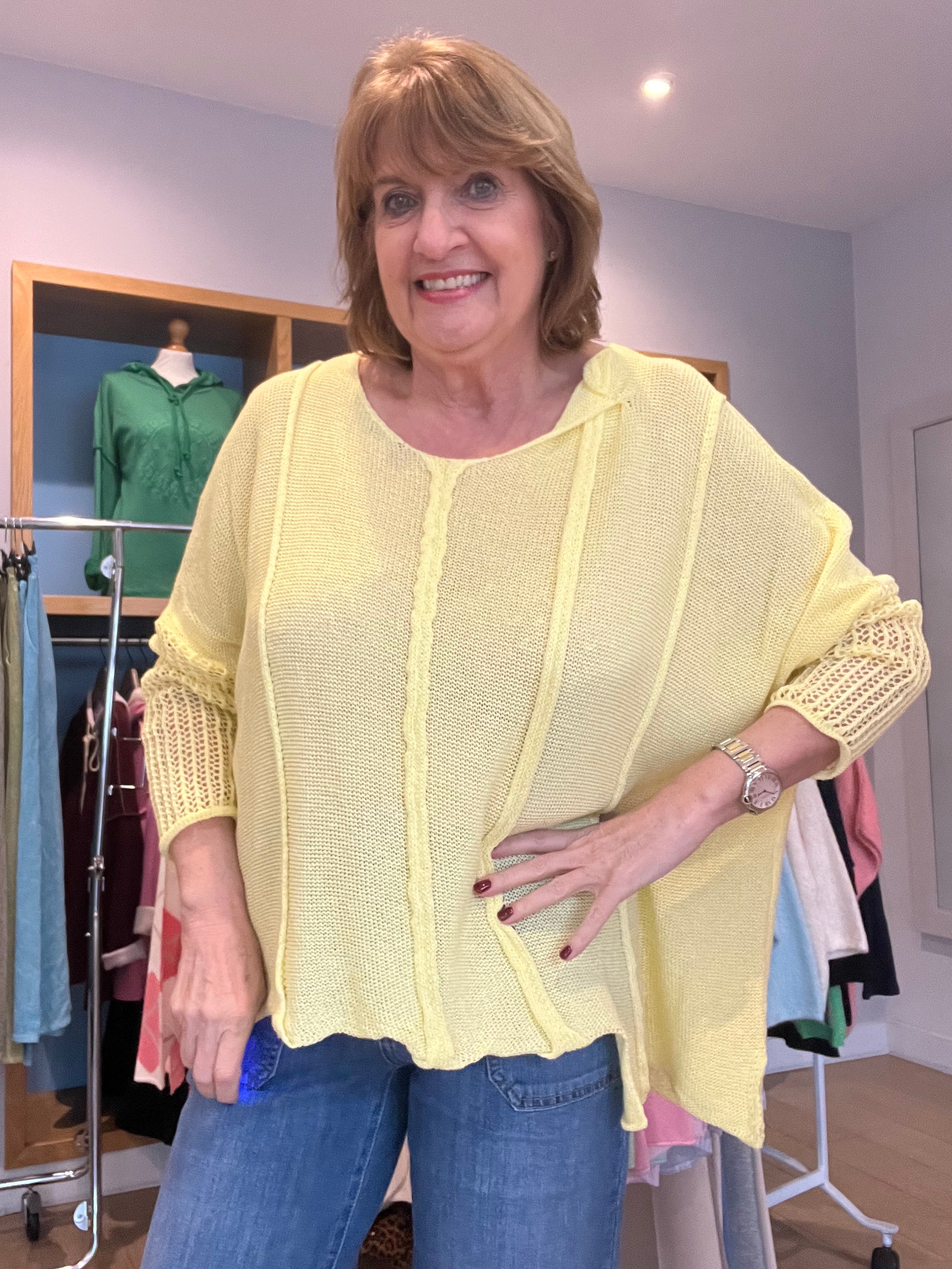 Micha Asymetric Cotton Knit