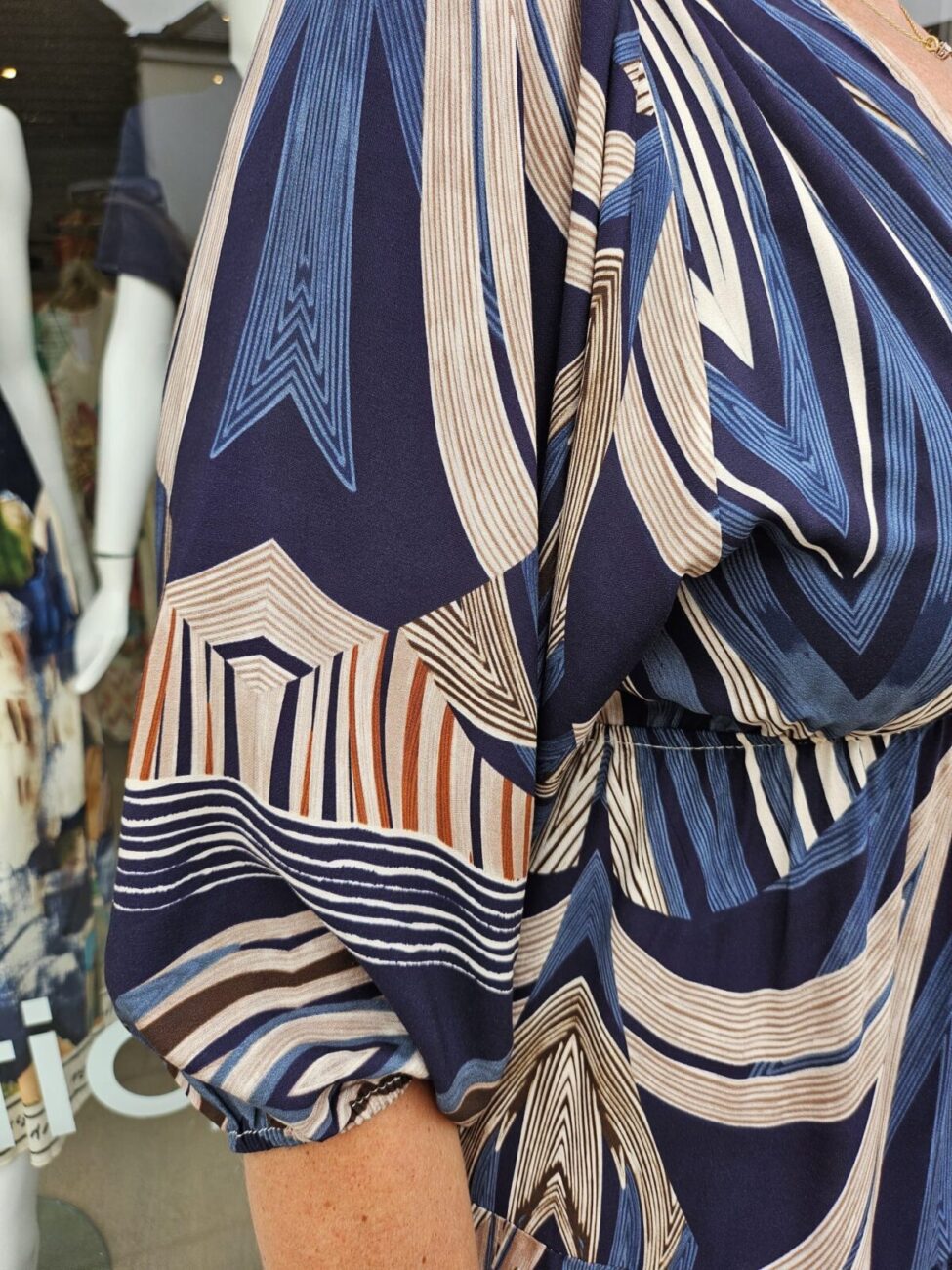 Brie New Printed Long Sleeve Dress image 1