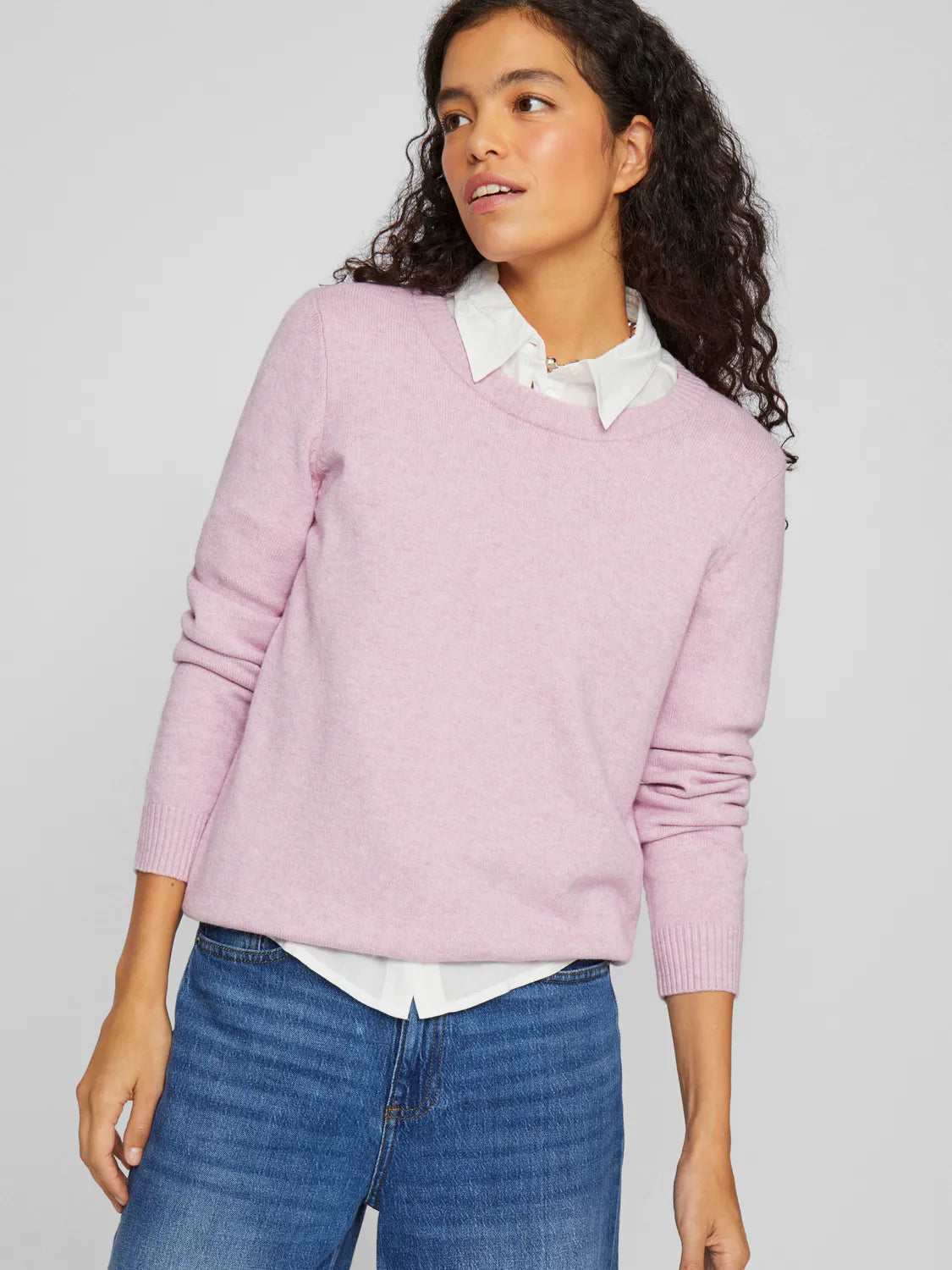 Vila Viril Round Neck Supersoft Knit image 26