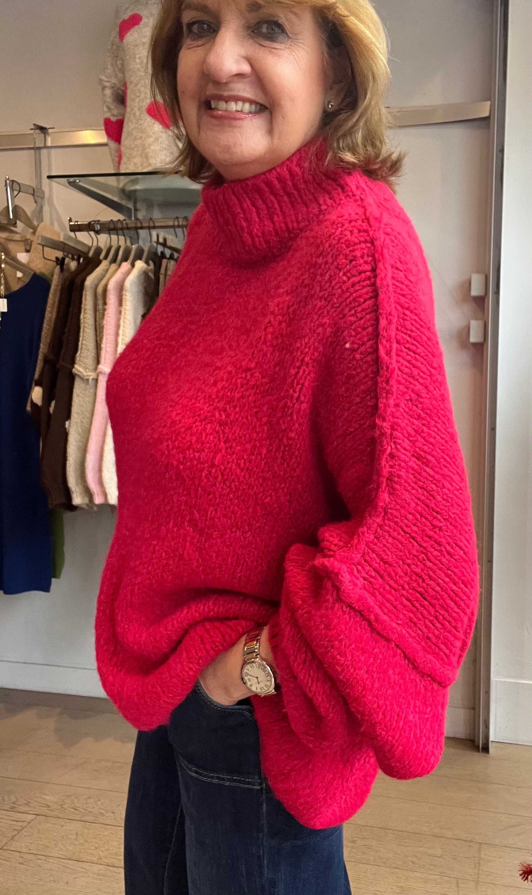 Celine Chunky Lt Weight Knit