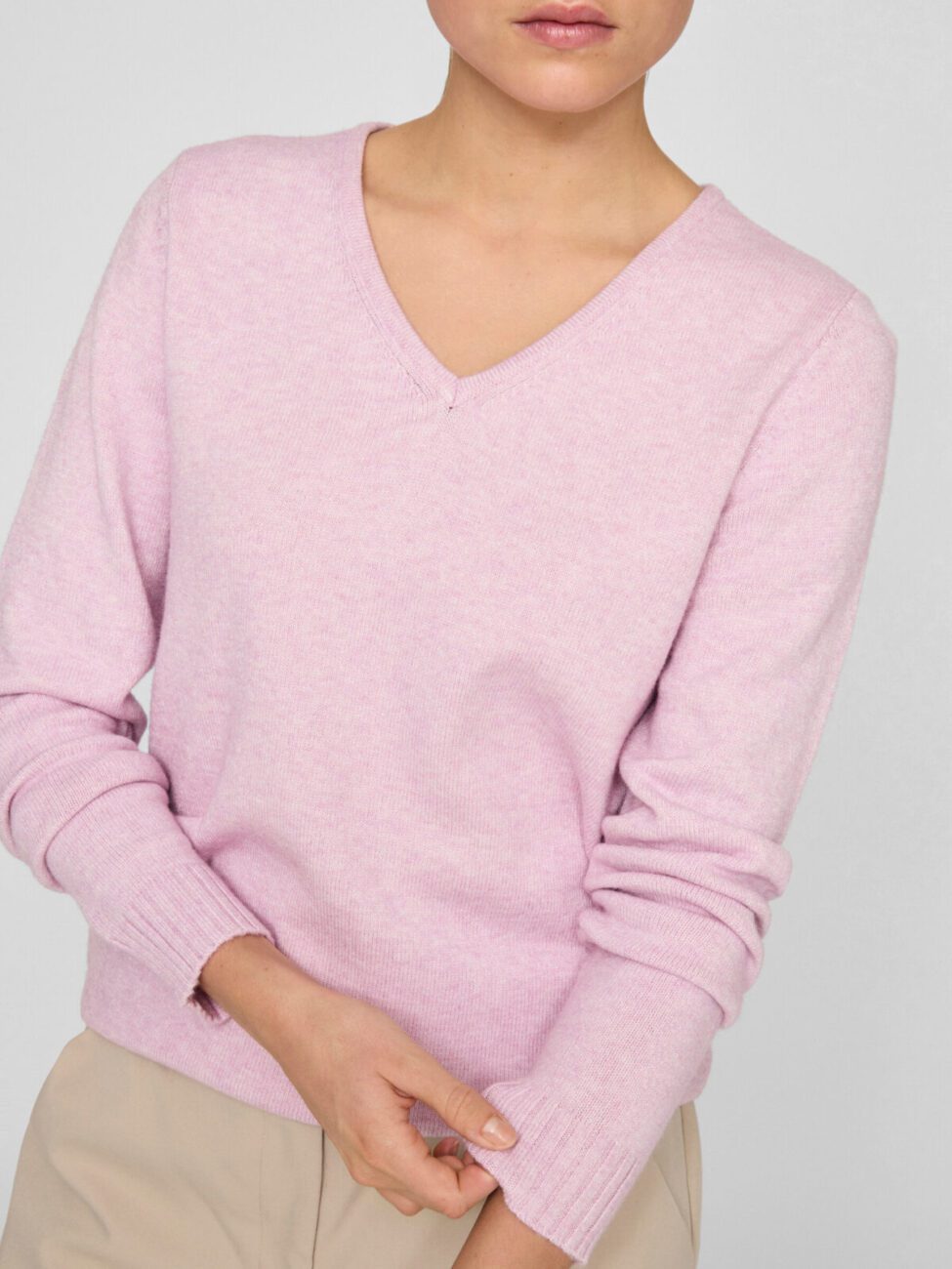 Vila Viril V-neck L/S Knit Top Bestseller image 35