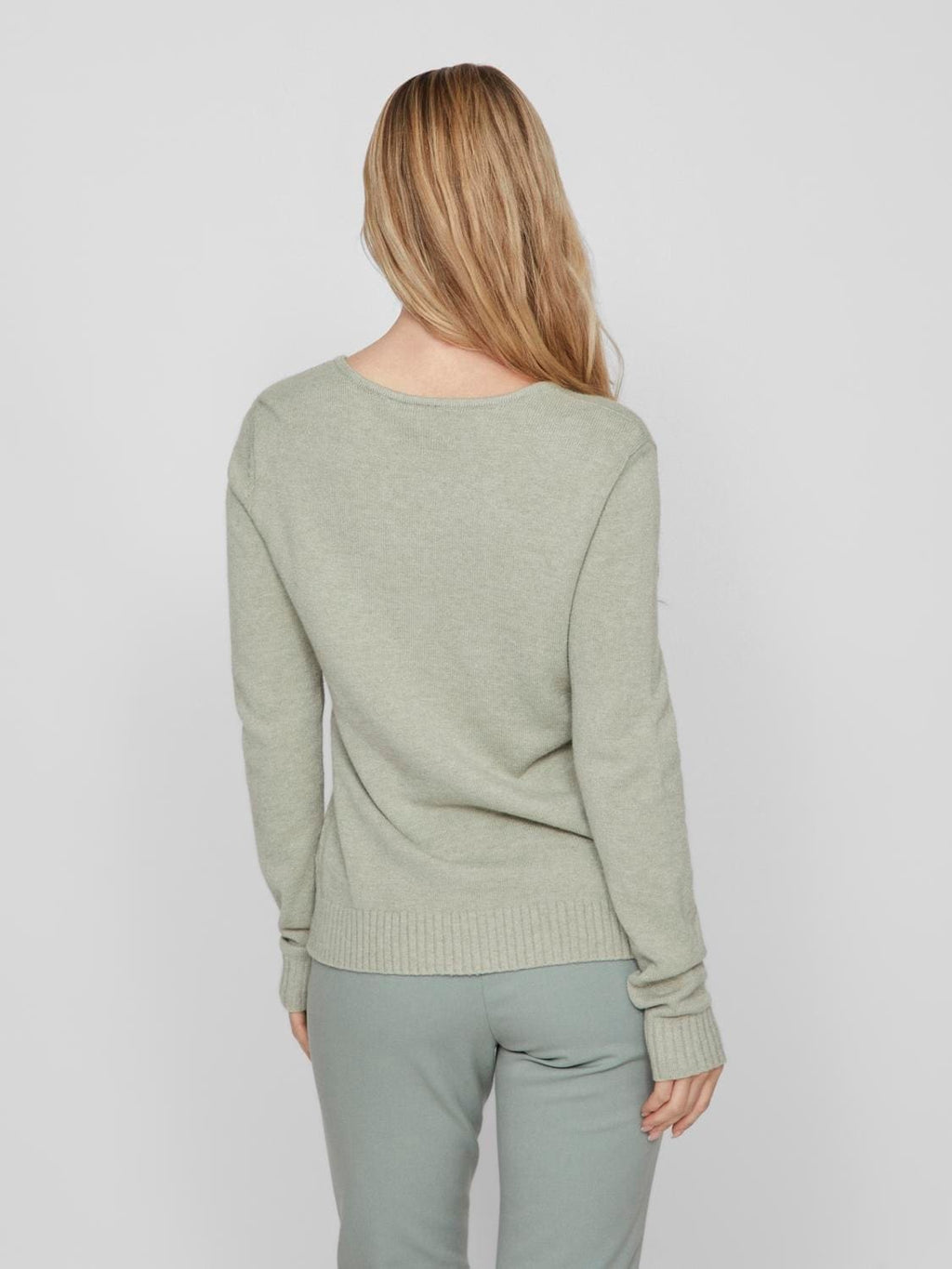 Vila Viril V-neck L/S Knit Top Bestseller image 13