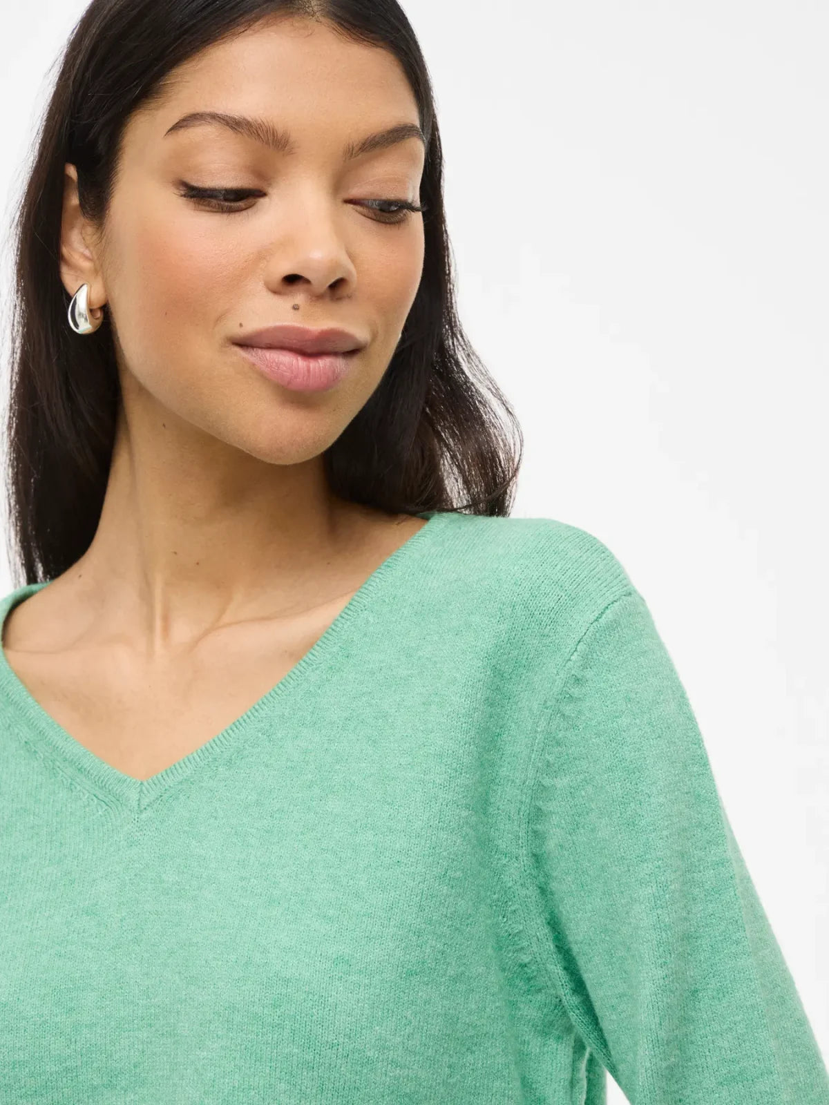 Vila Viril V Neck Bestselling LS Knit image 2
