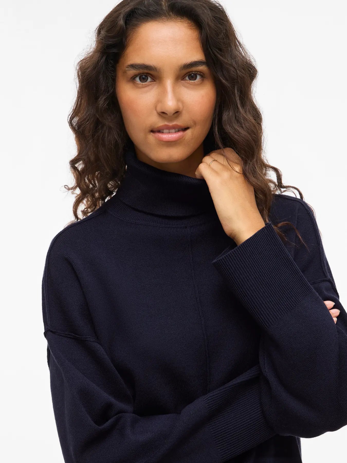 Vila Viostria Roll Neck Knit