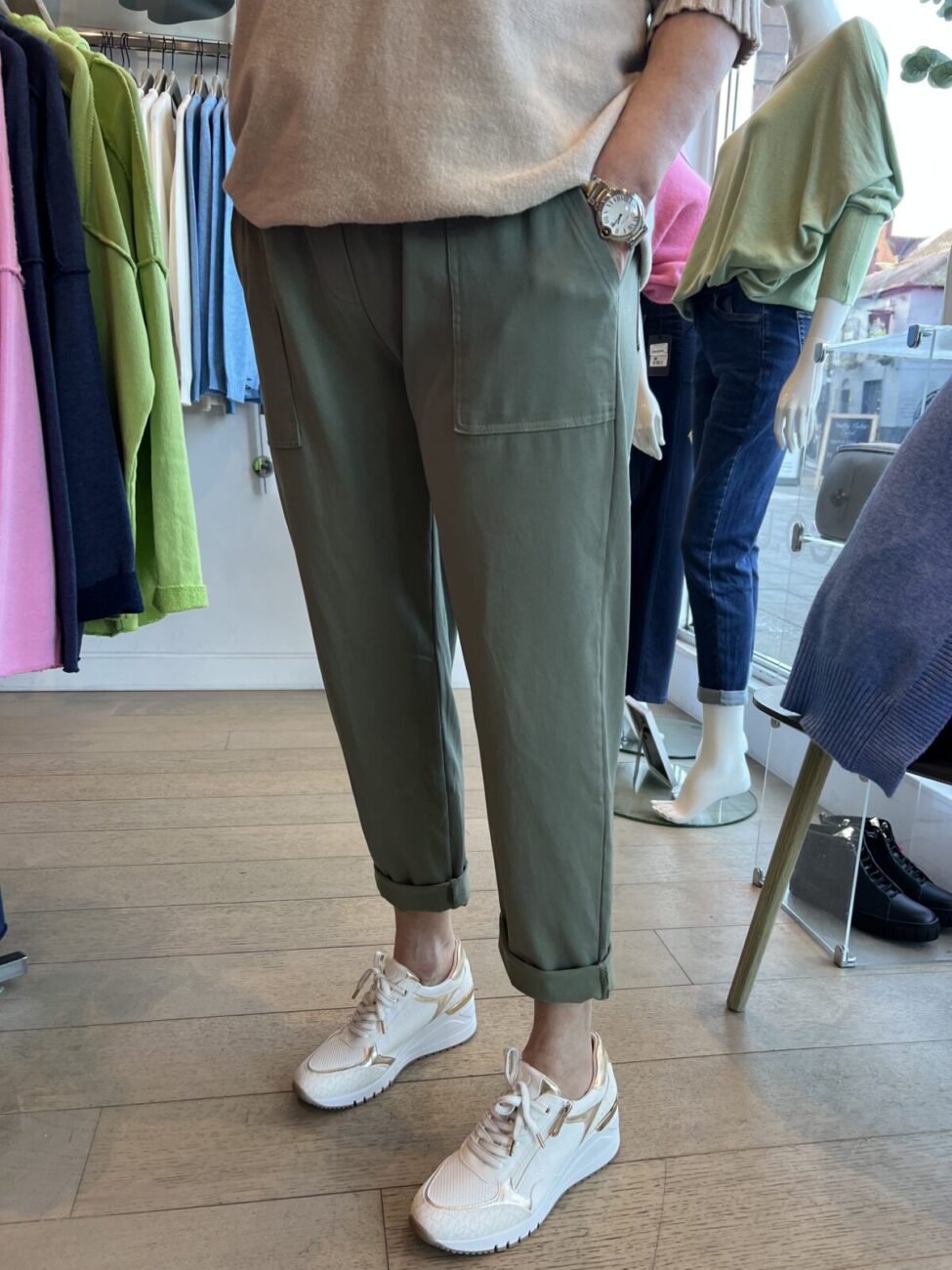 New Super Stretch Easy Pant - Khaki, ONESIZE image