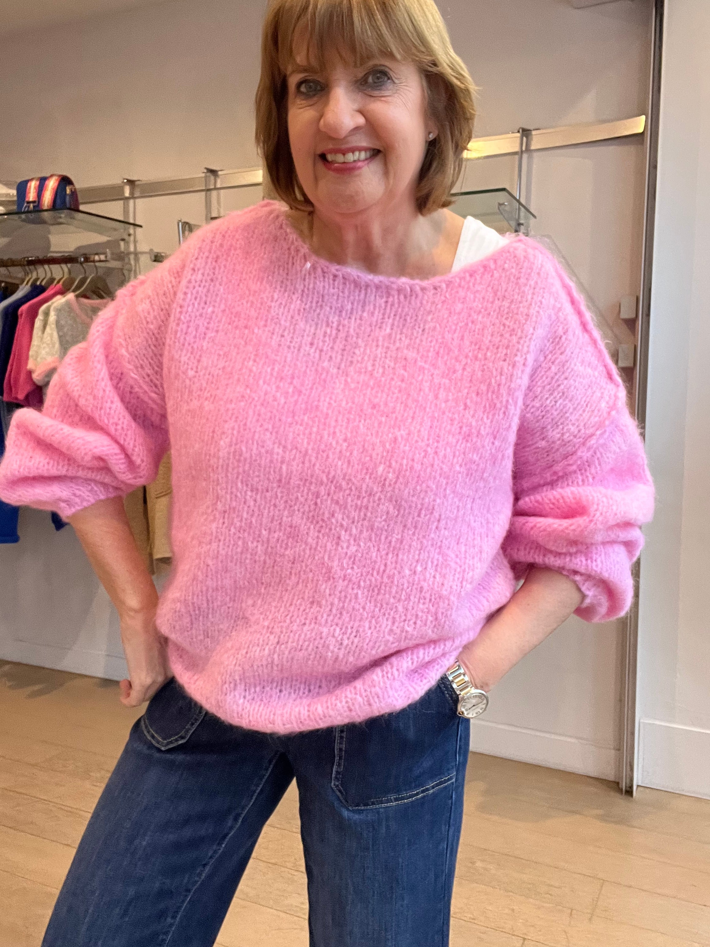 Lucy Fluffy Oversize Knit