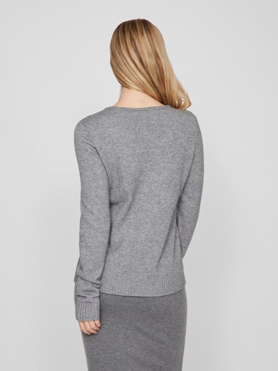 Vila Viril V-neck L/S Knit Top Bestseller image 6