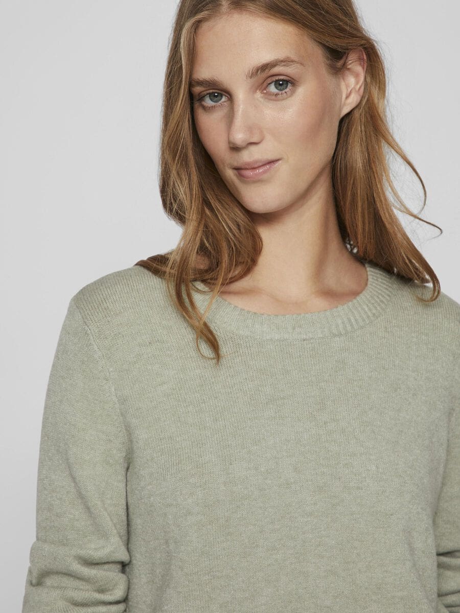 Vila Viril Round Neck Supersoft Knit image 4