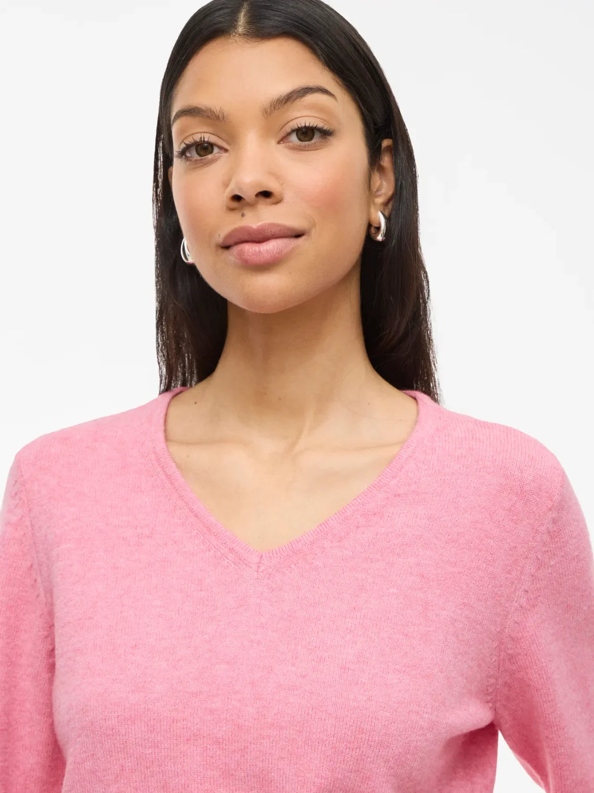 Vila Viril V Neck Bestselling LS Knit image 5