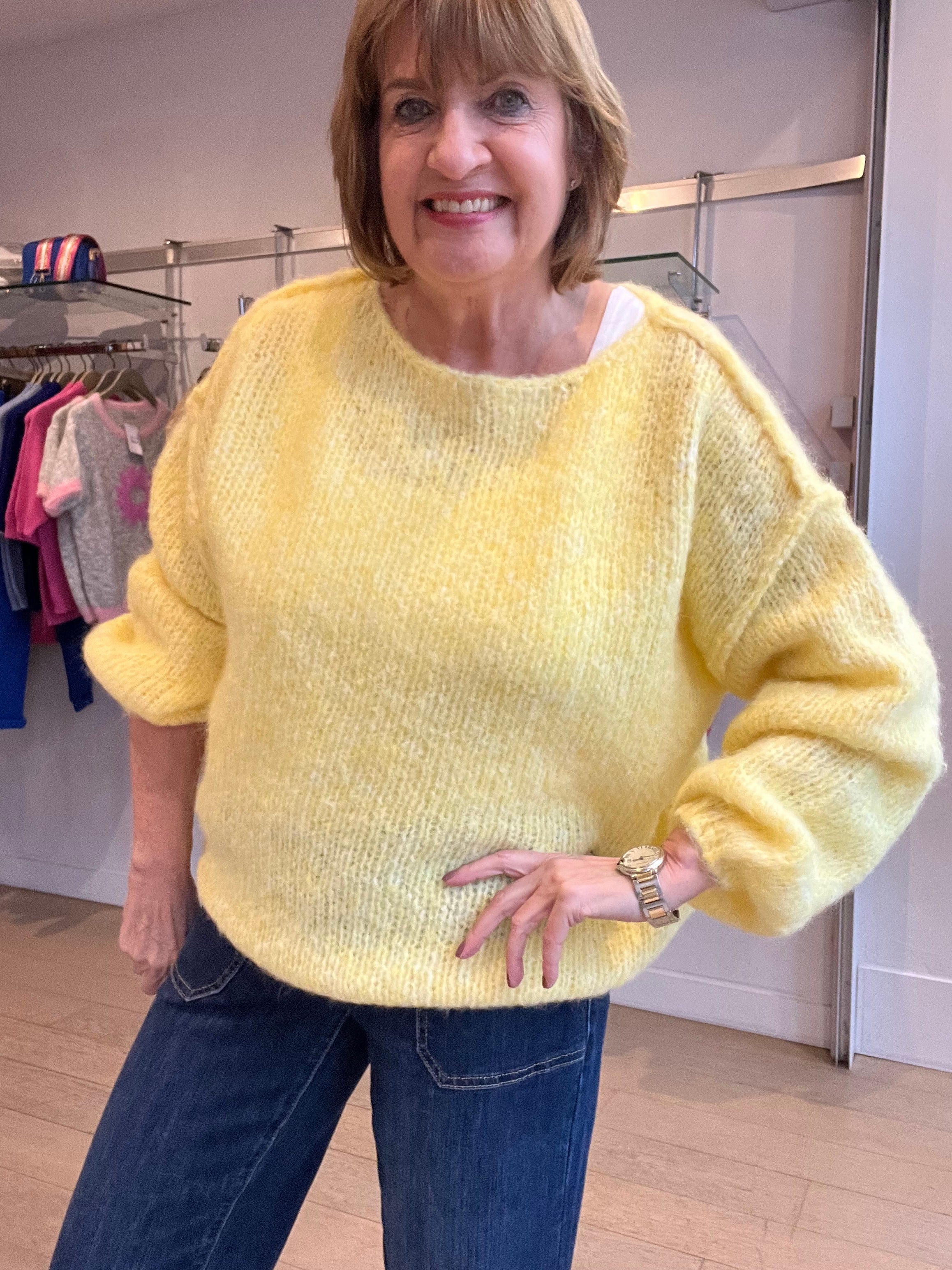 Lucy Fluffy Oversize Knit