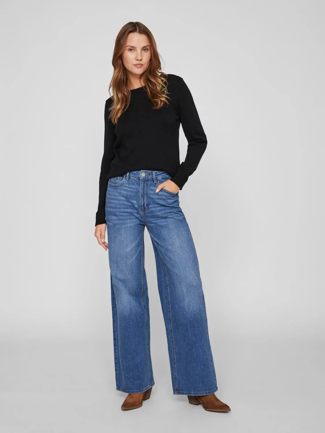 Vila Viril Round Neck Supersoft Knit image 28