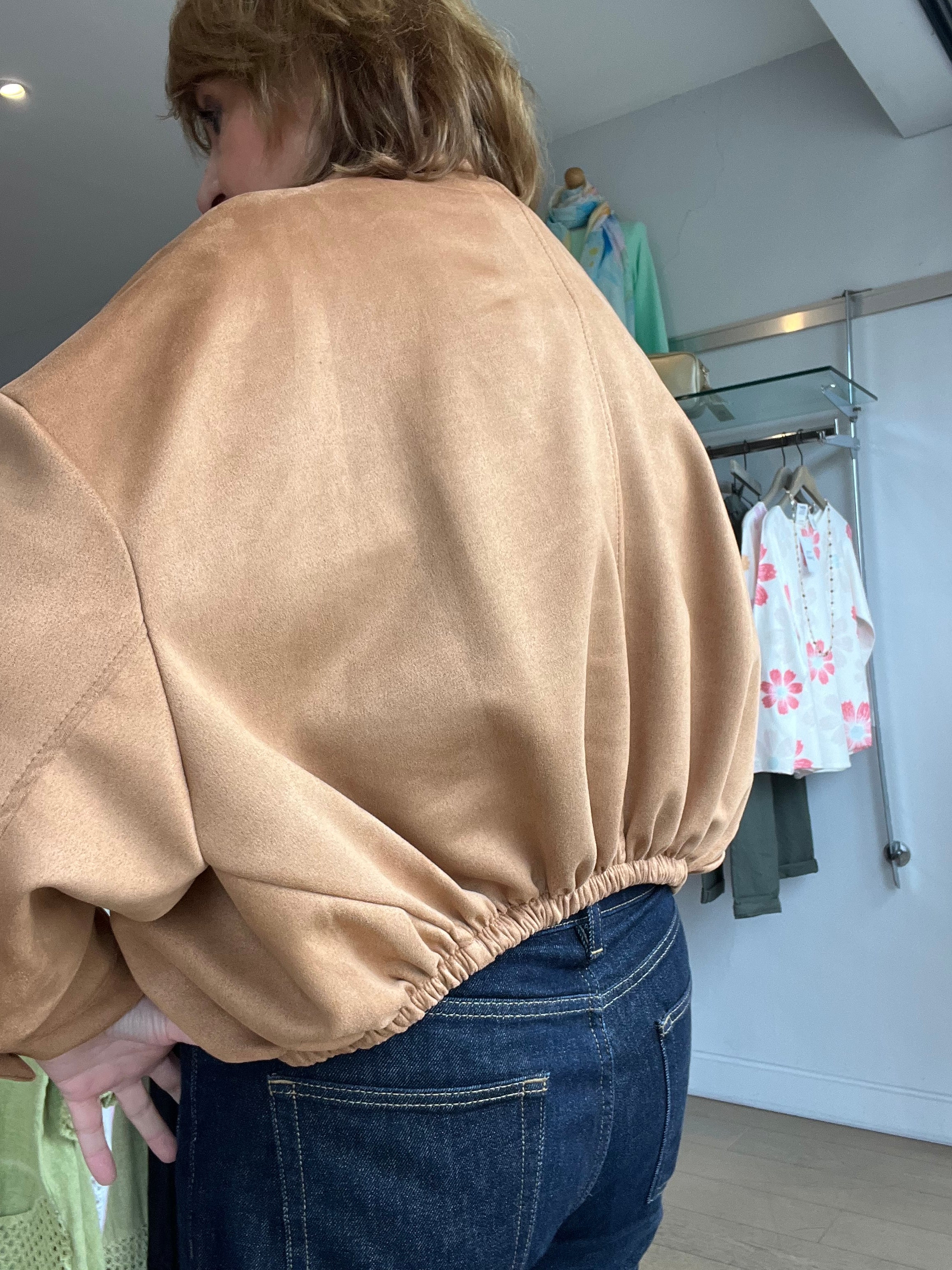 Zara Suedette Jacket