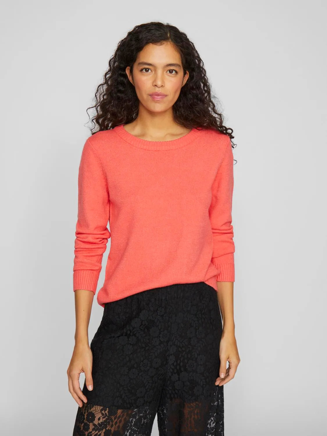 Vila Viril Round Neck Supersoft Knit image 19