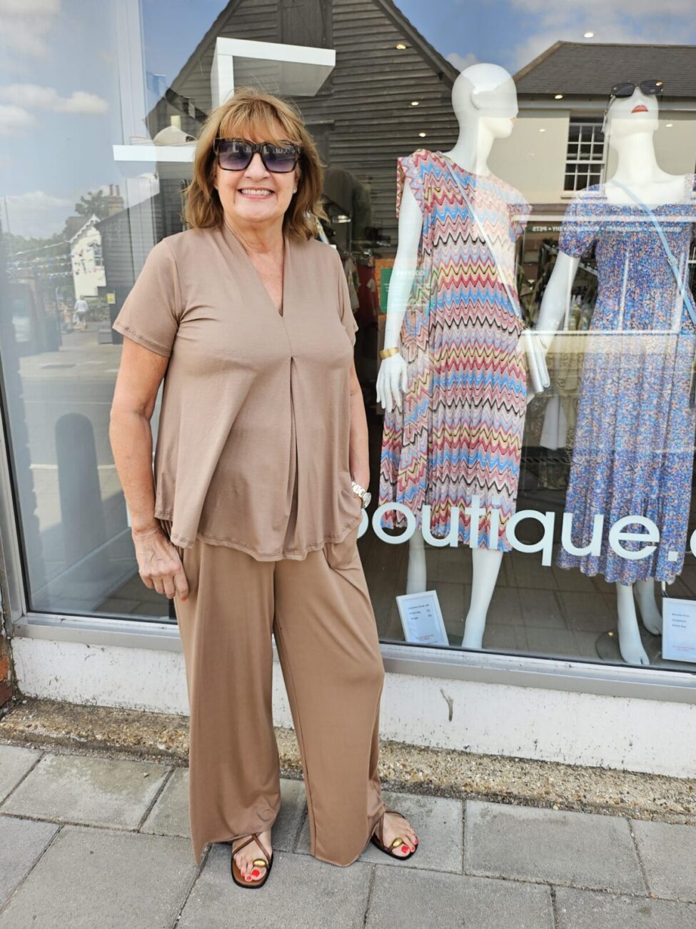Luxe Jersey 2 Piece Trouser Set image 2