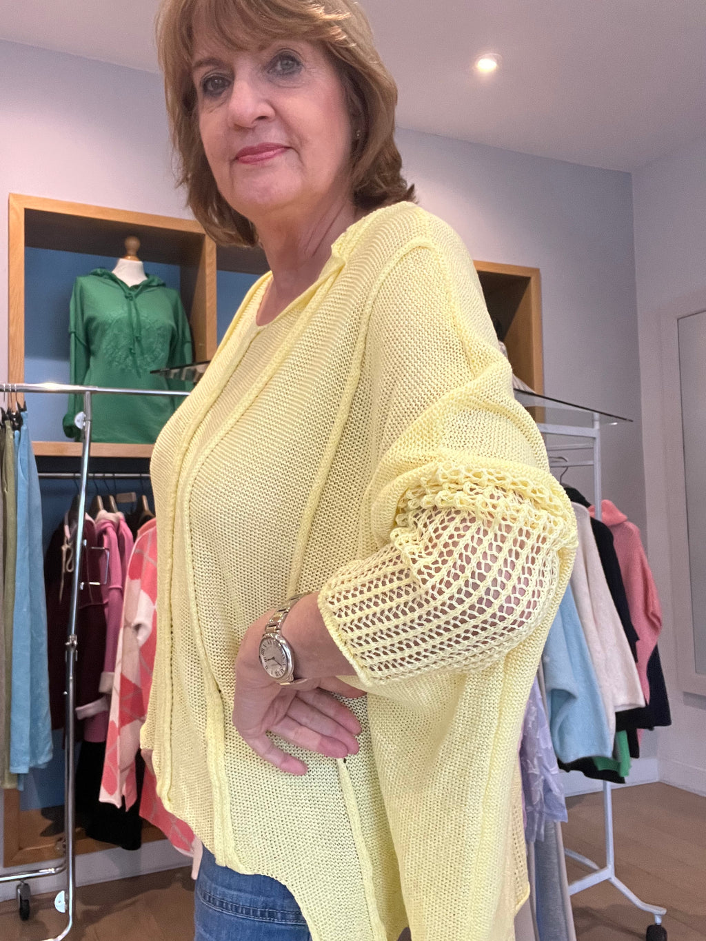 Micha Asymetric Cotton Knit