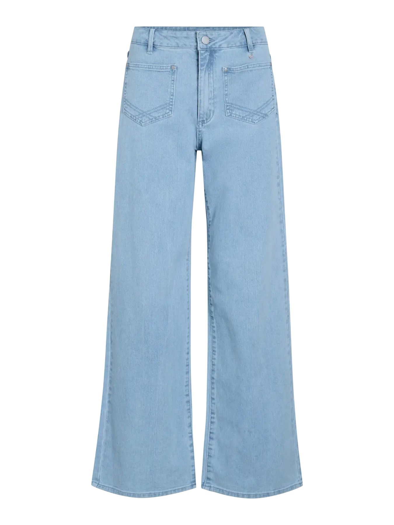 Vila Vilorie Rio Wide Leg Pocket Trim Jean