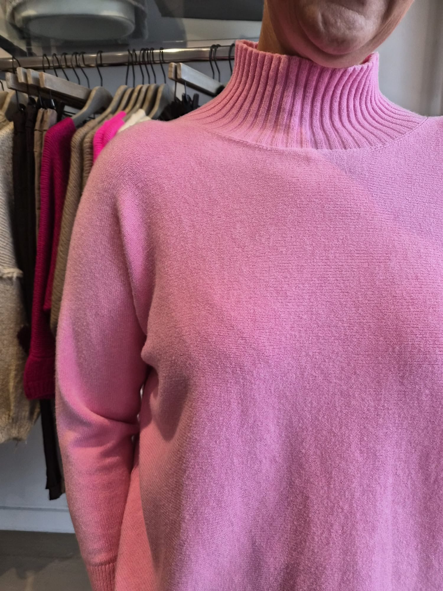 Callie Spring Mock Neck Knit