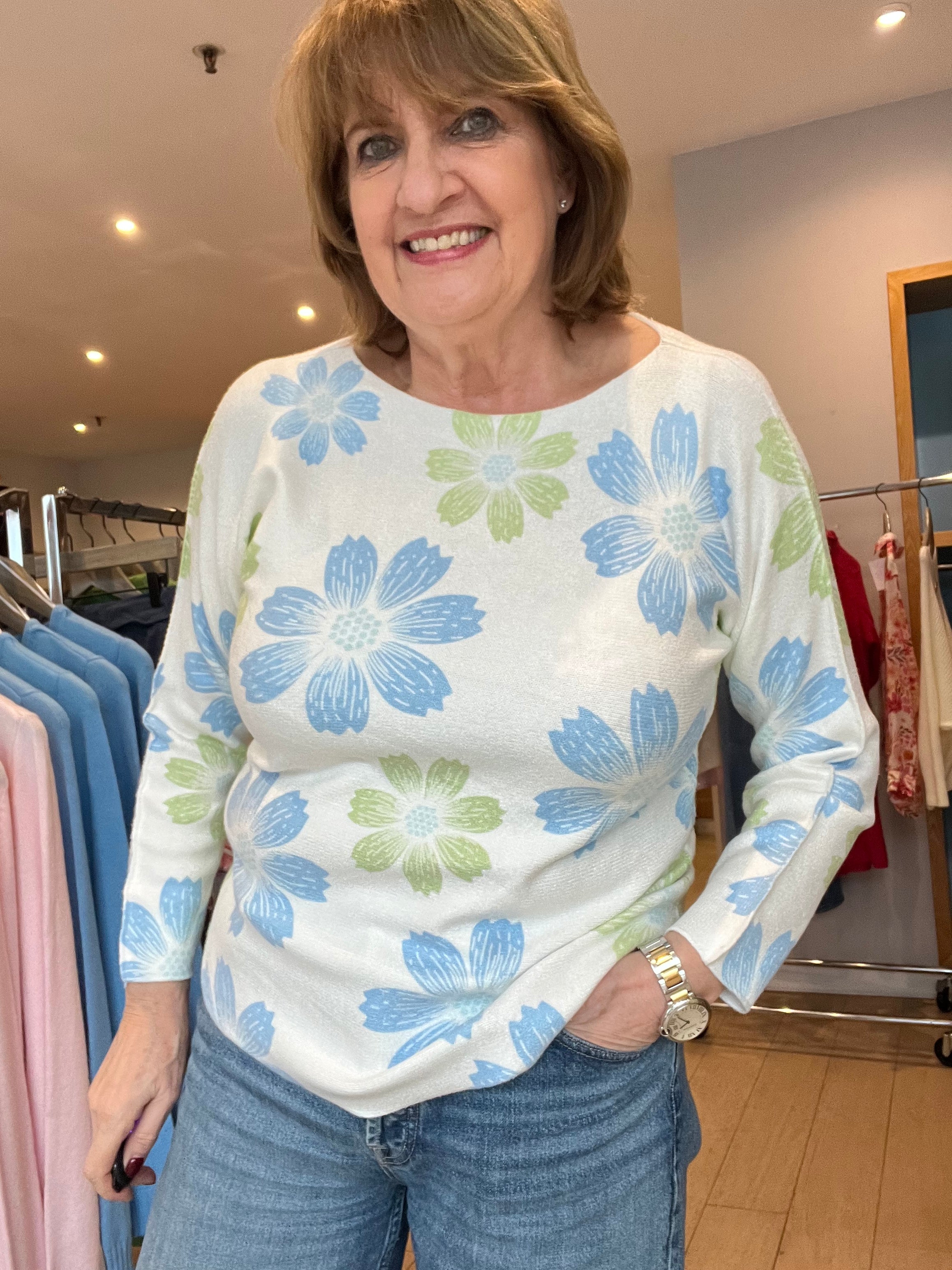 New Daisy Super Soft Spring Knit Top