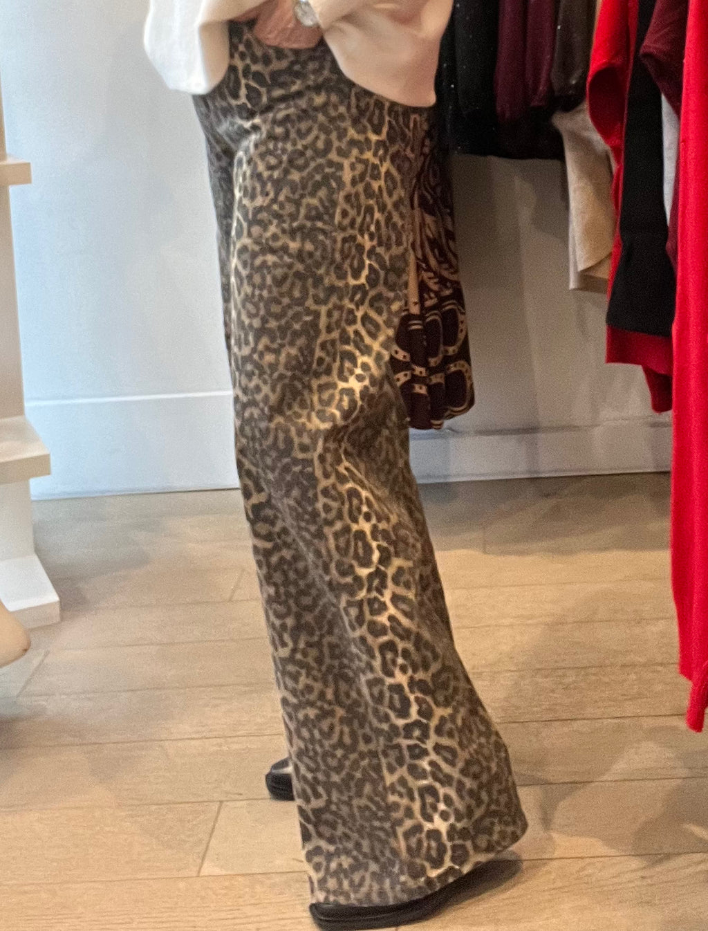 Leopard Stretchy Jeans