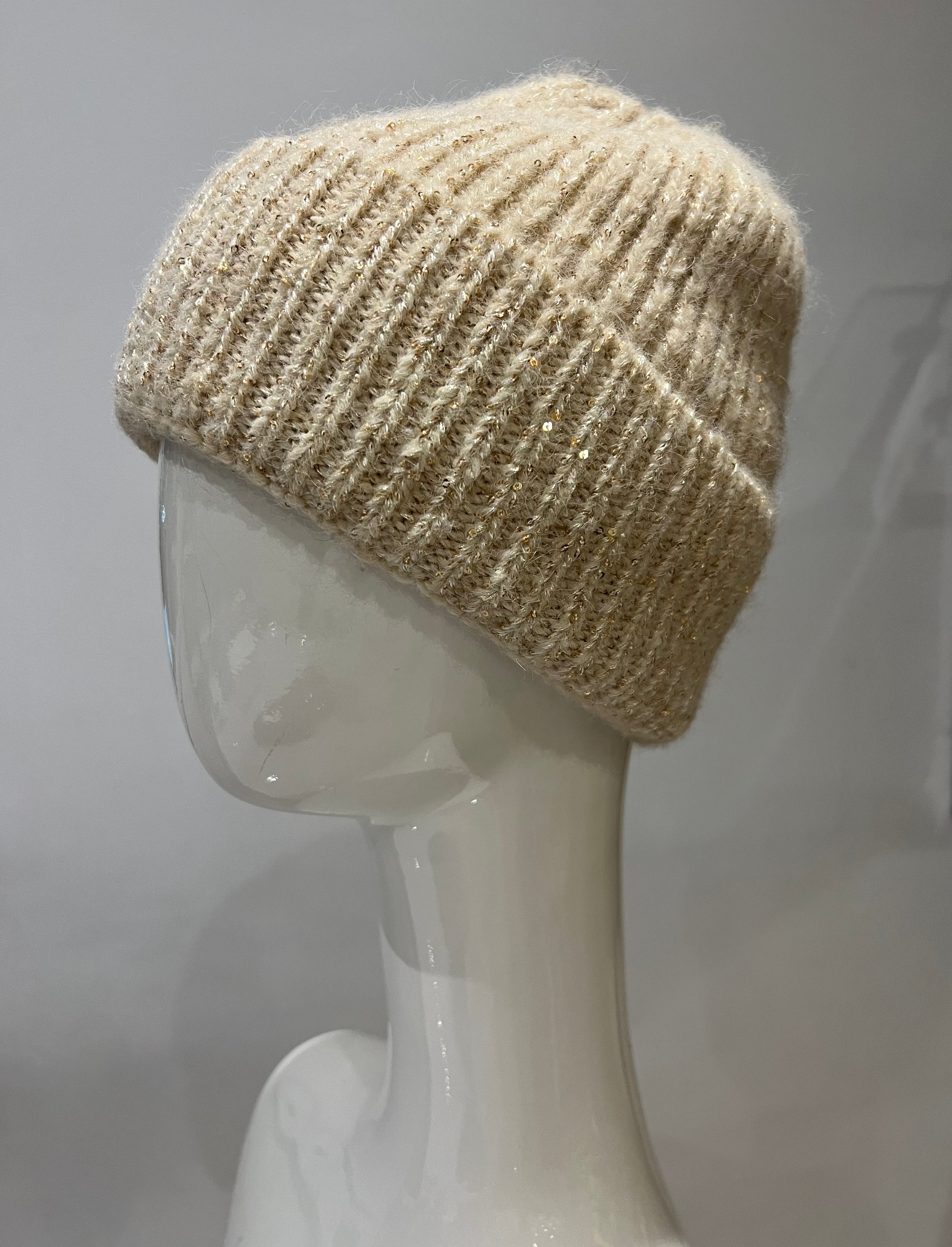 Sasha Sequin Cosy Beanie