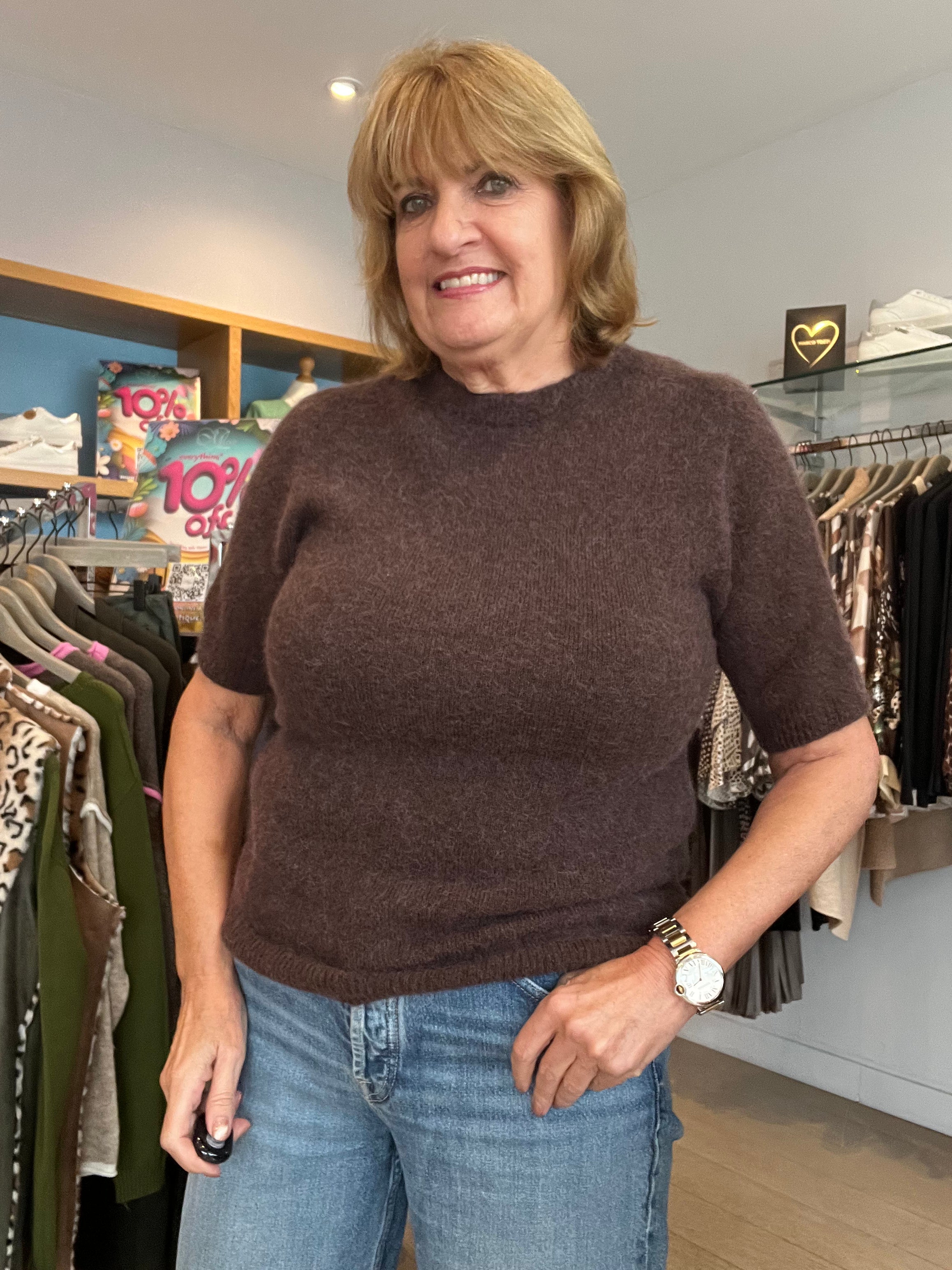 Rosie Alpaca Mix SS Knit