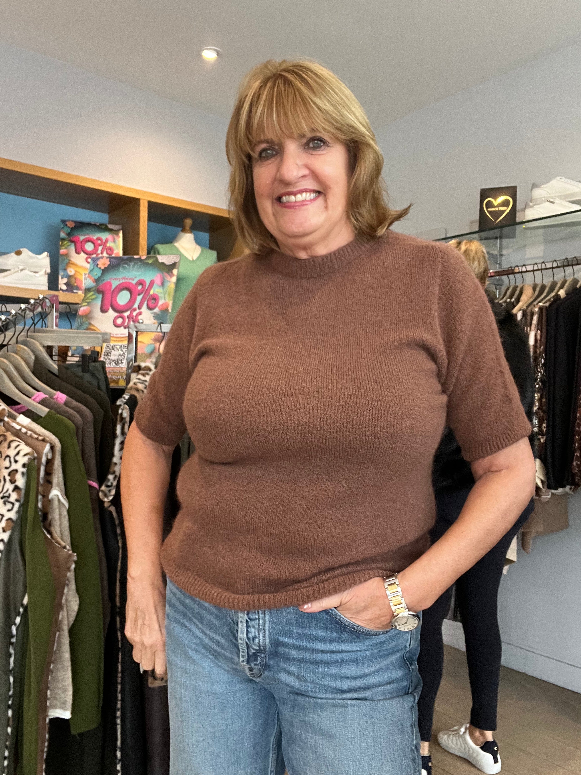 Rosie Alpaca Mix SS Knit