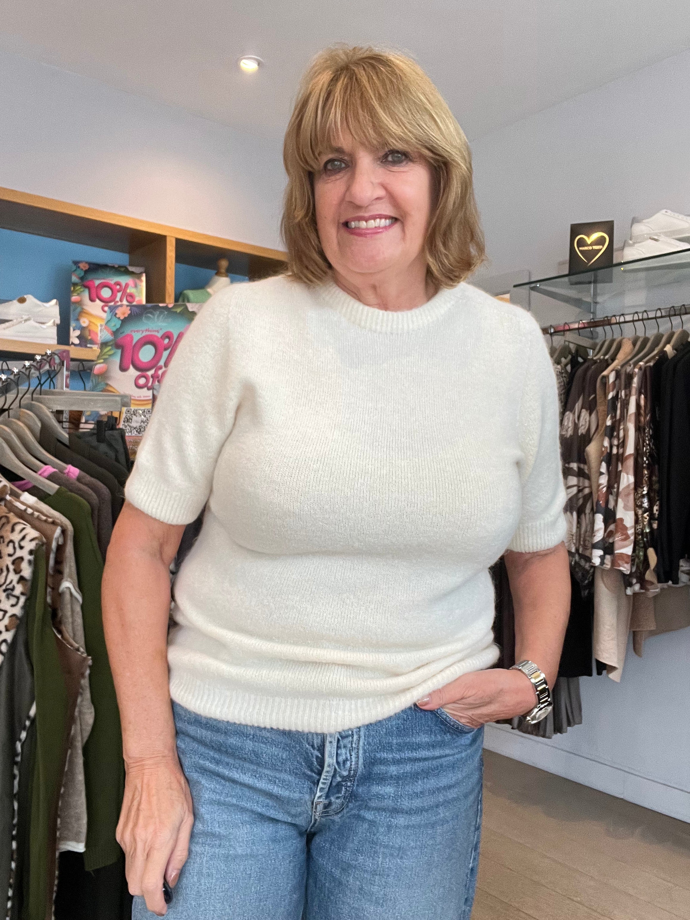 Rosie Alpaca Mix SS Knit