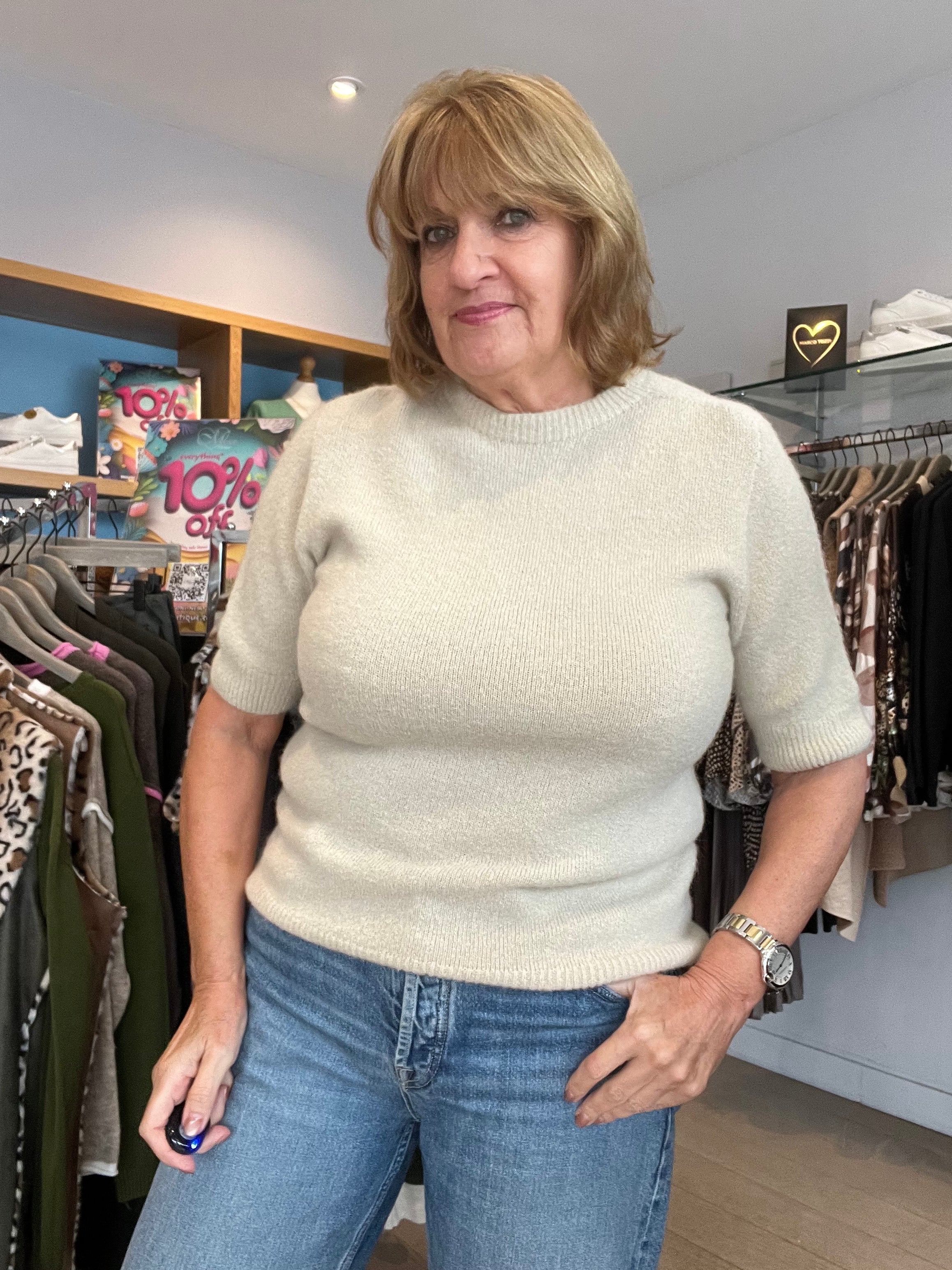 Rosie Alpaca Mix SS Knit