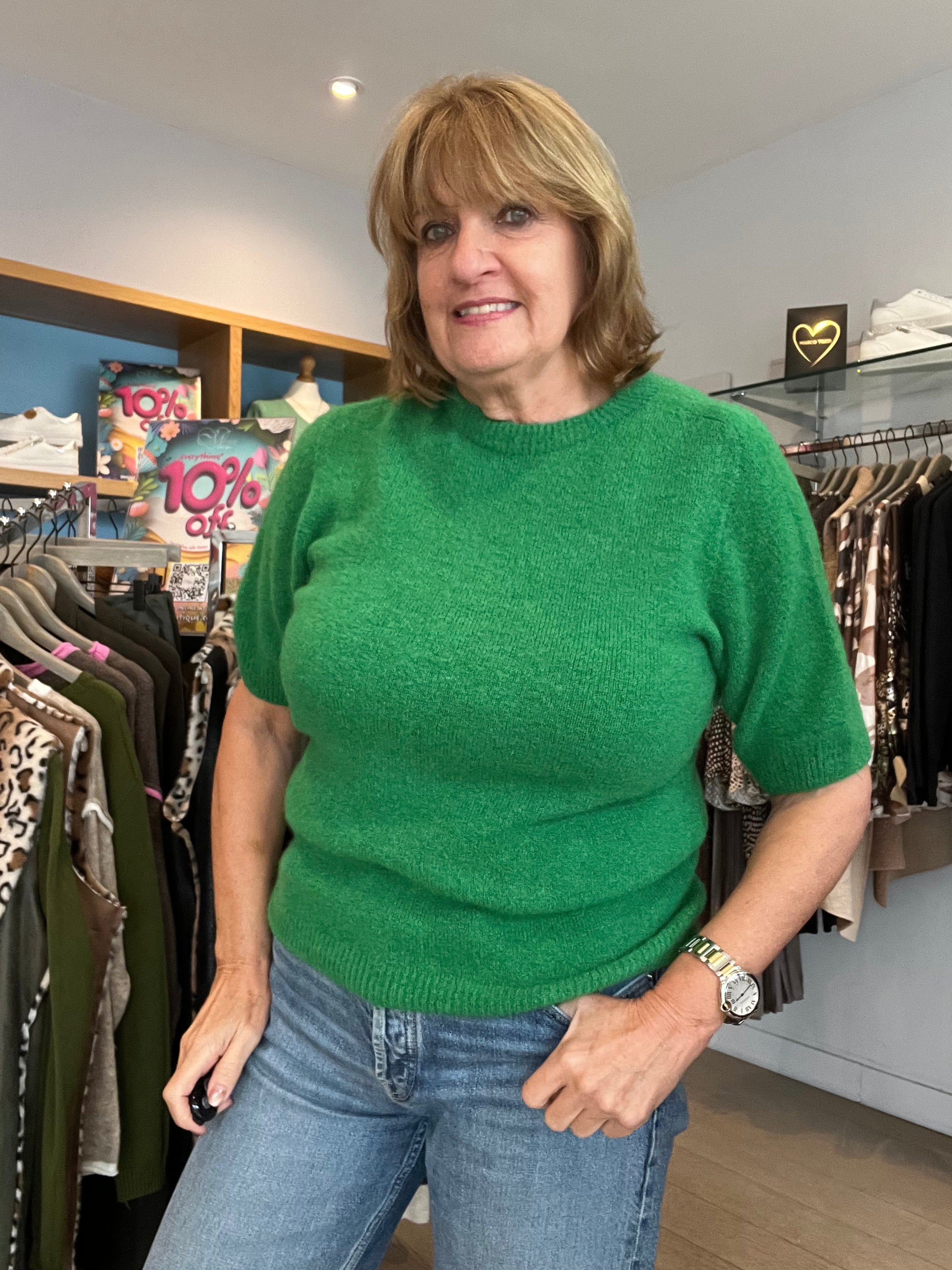 Rosie Alpaca Mix SS Knit