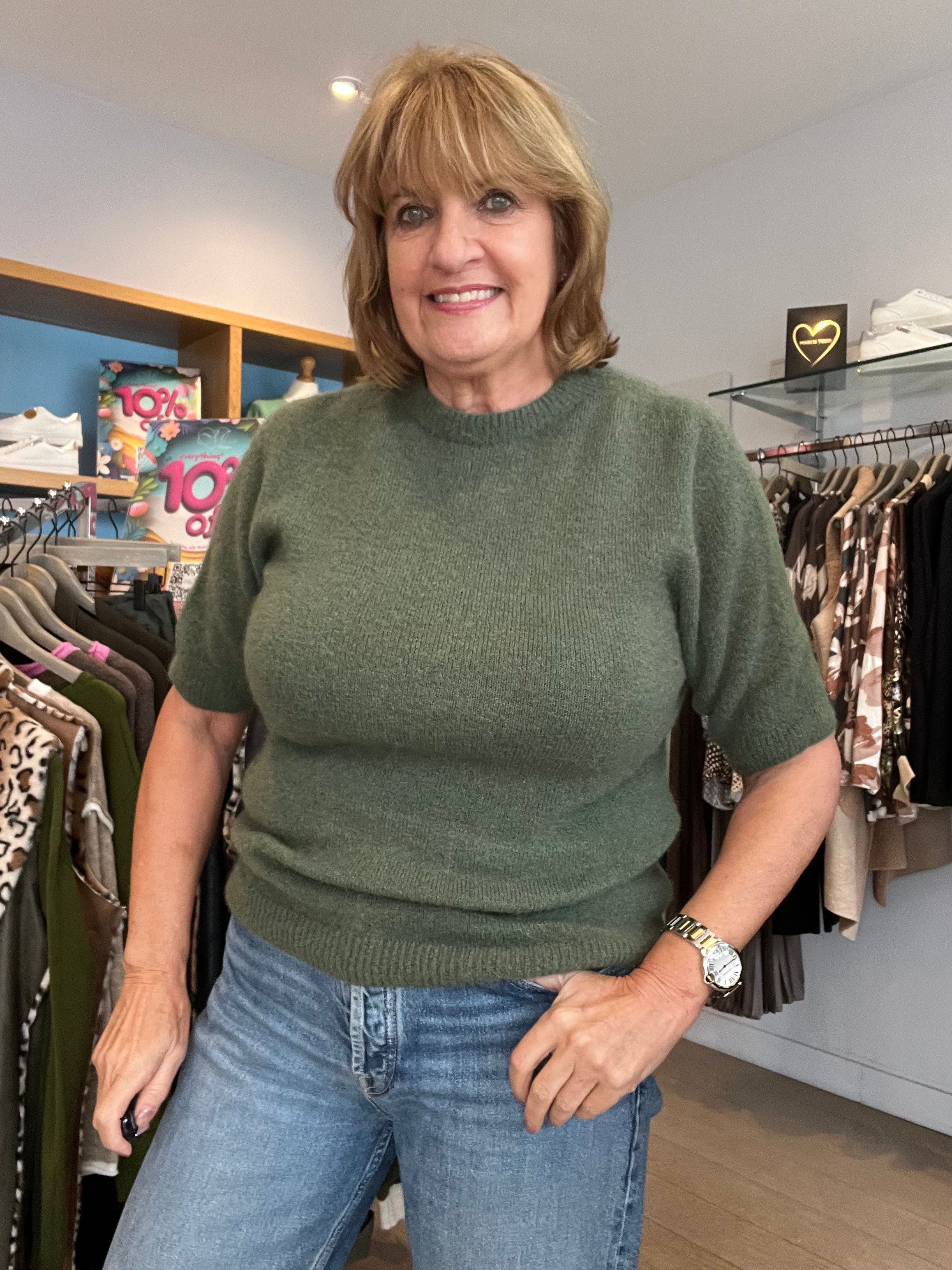 Rosie Alpaca Mix SS Knit