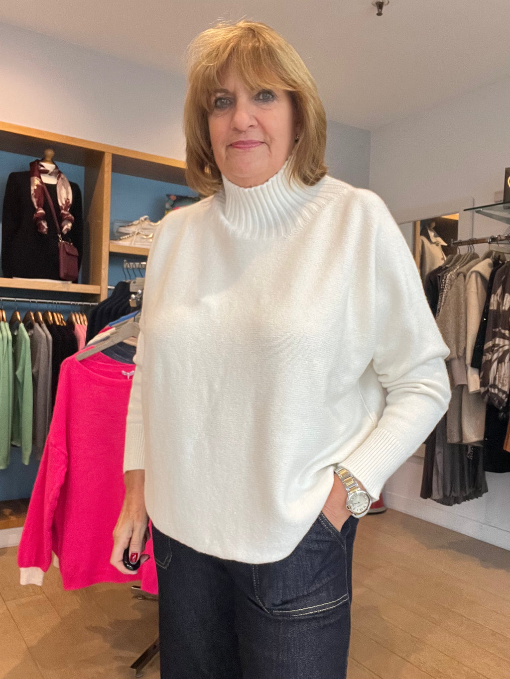 Alpini Bestselling Mock Neck Knit