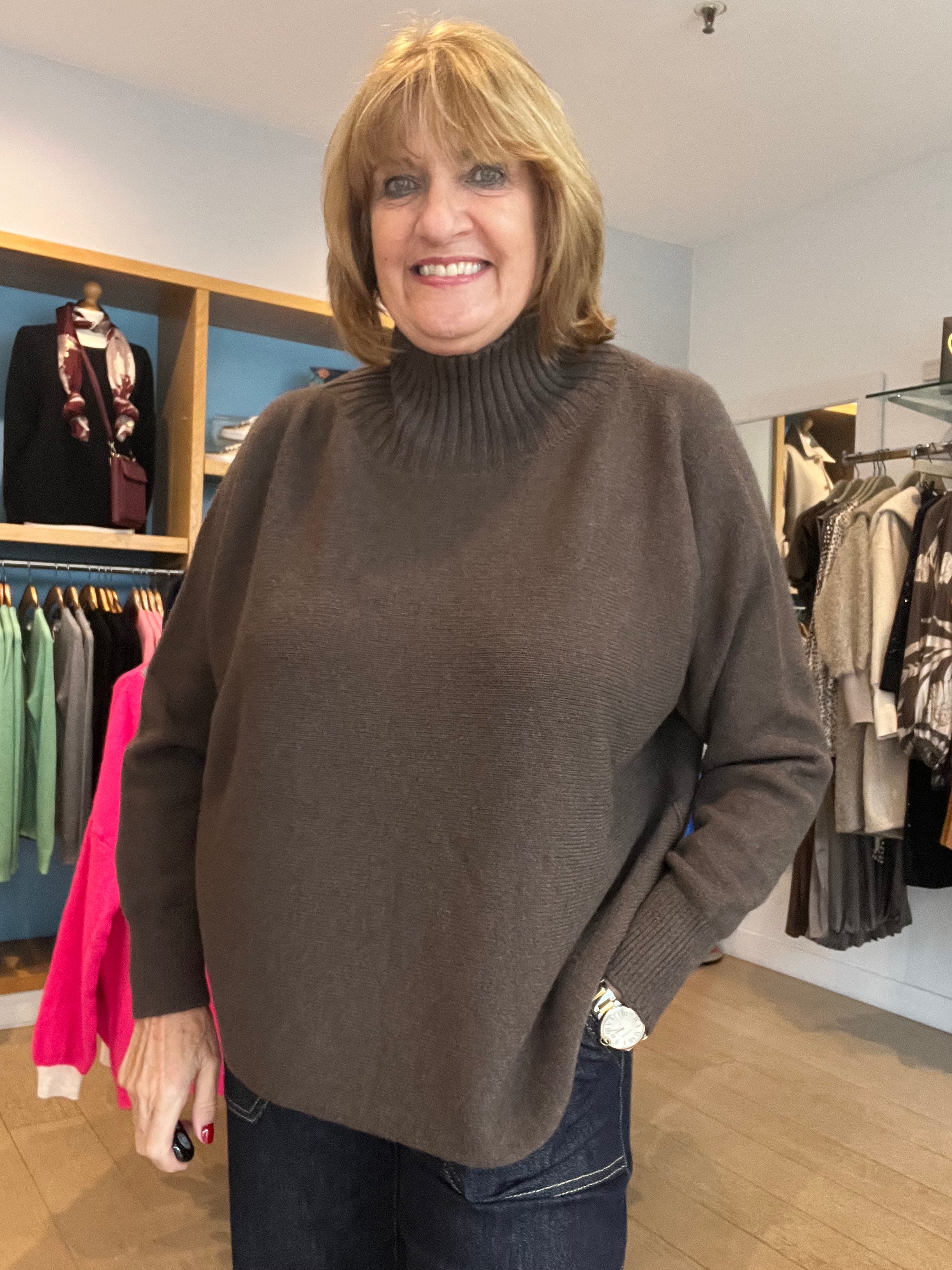 Alpini Bestselling Mock Neck Knit