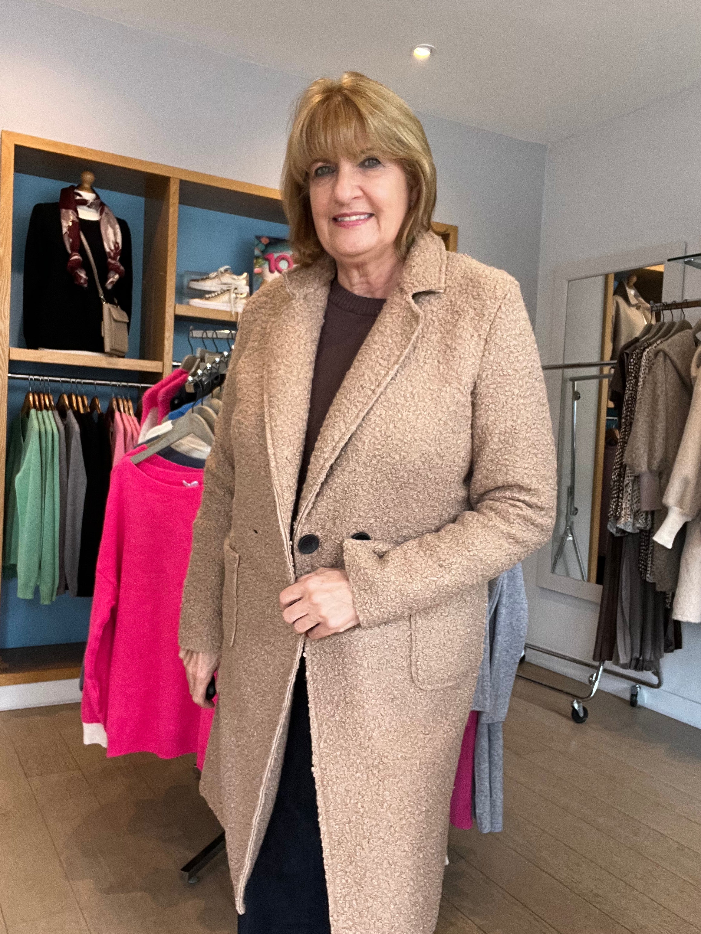 Boucle Easy Coatigan