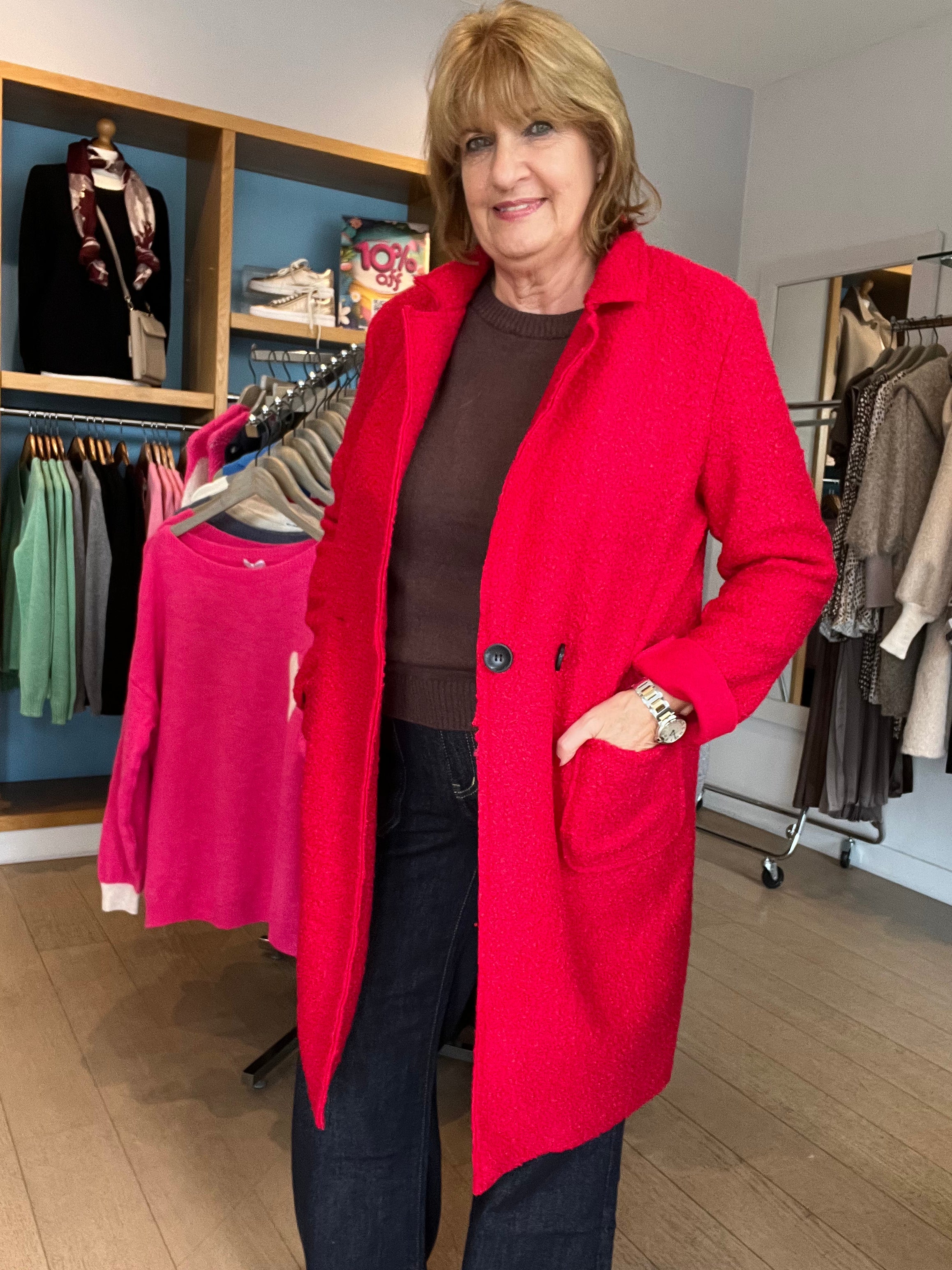 Boucle Easy Coatigan