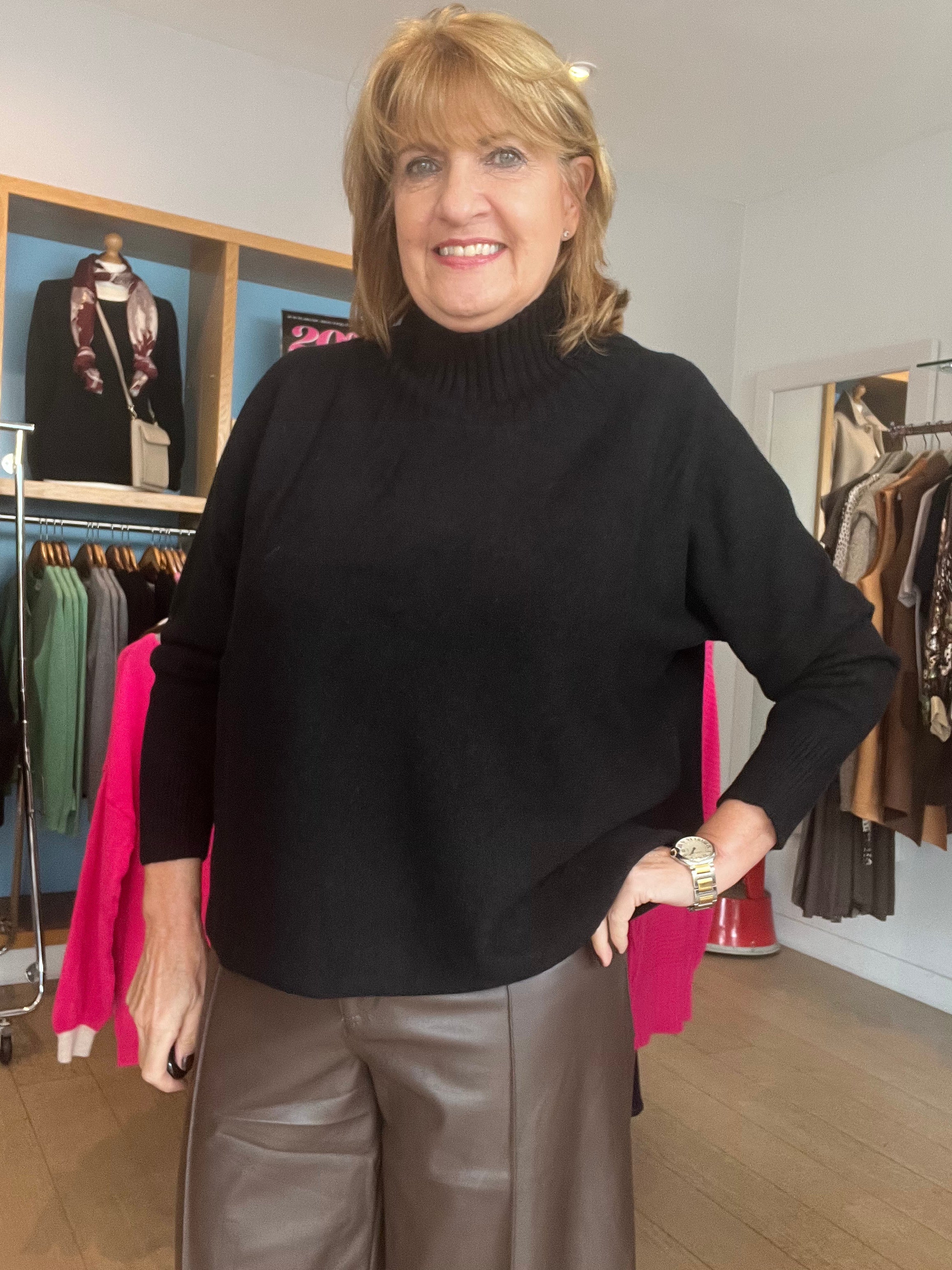 Alpini Bestselling Mock Neck Knit