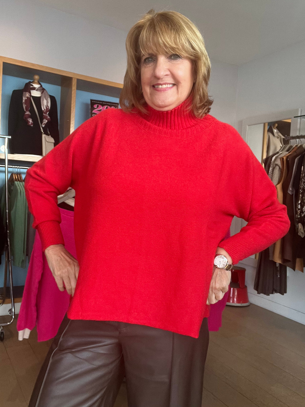 Alpini Bestselling Mock Neck Knit