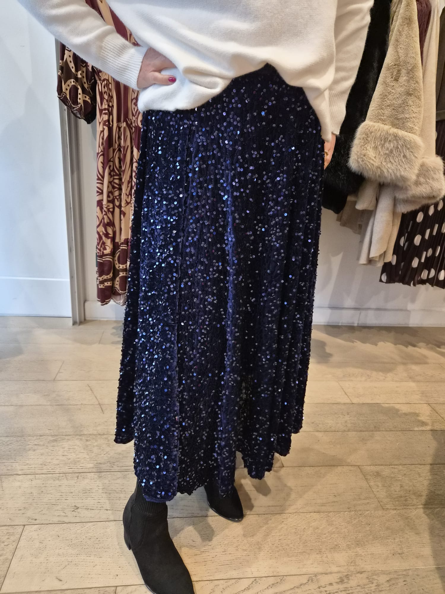 Sequin Sparkly Skirt