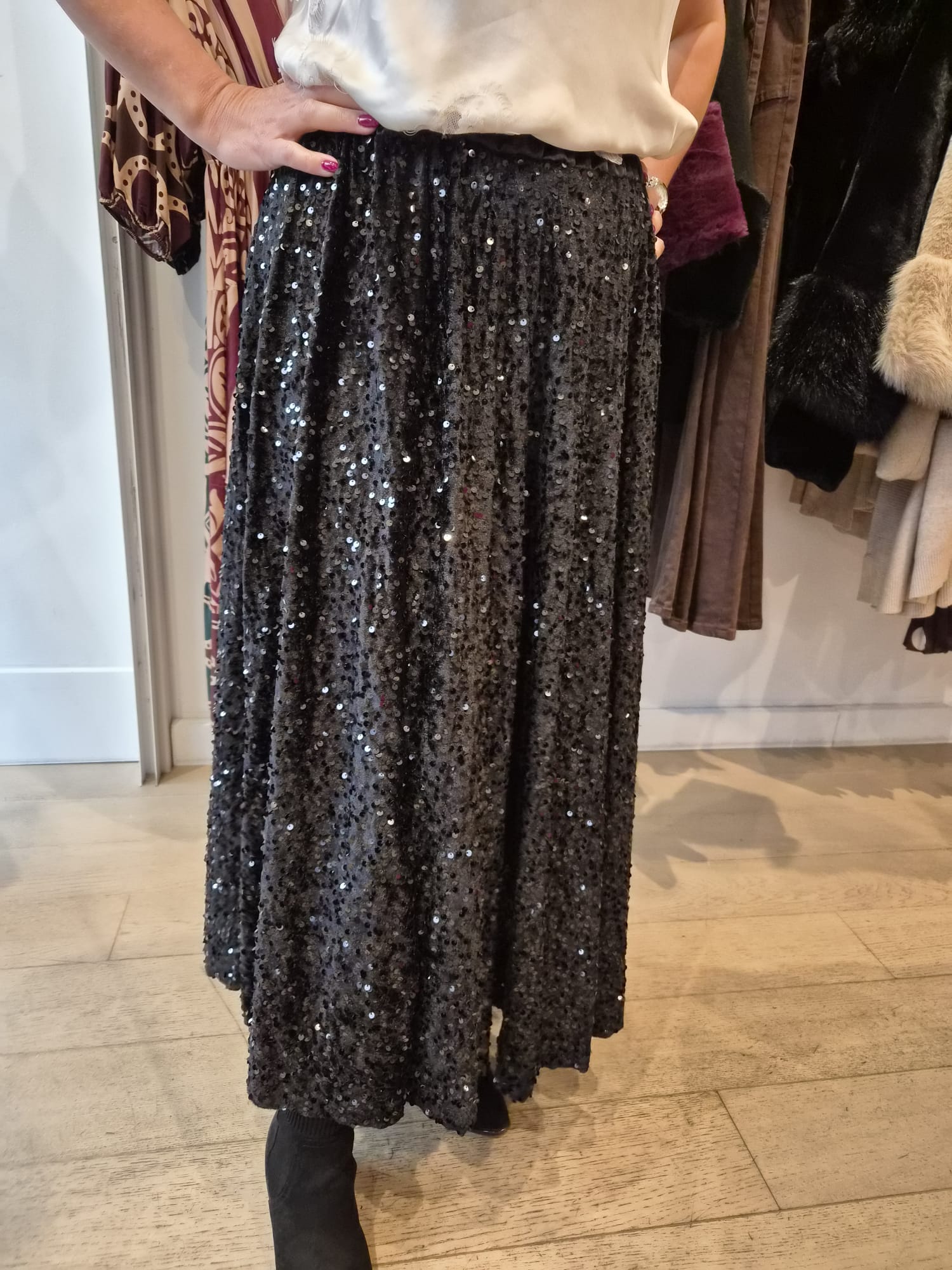 Sequin Sparkly Skirt