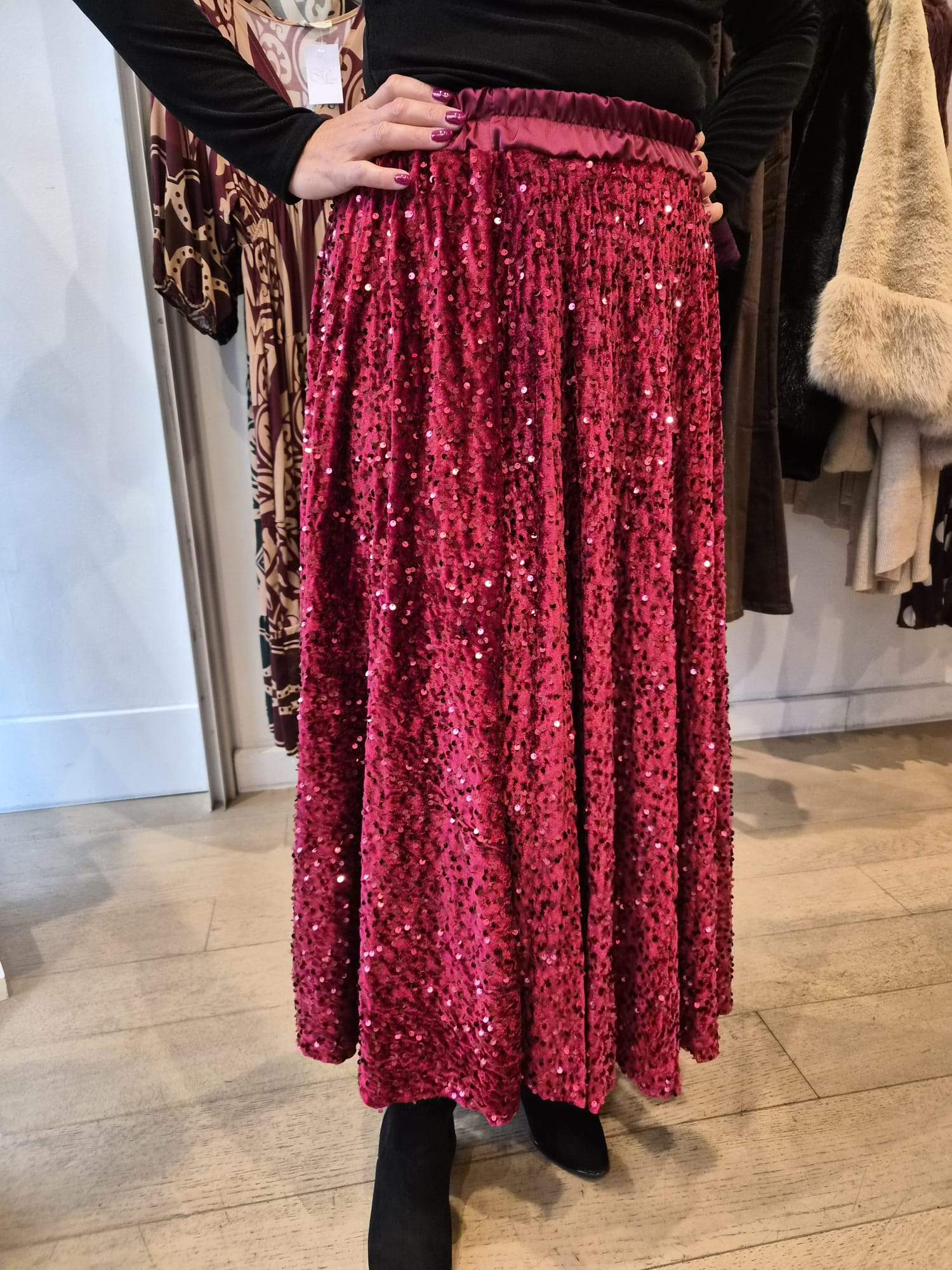 Sequin Sparkly Skirt