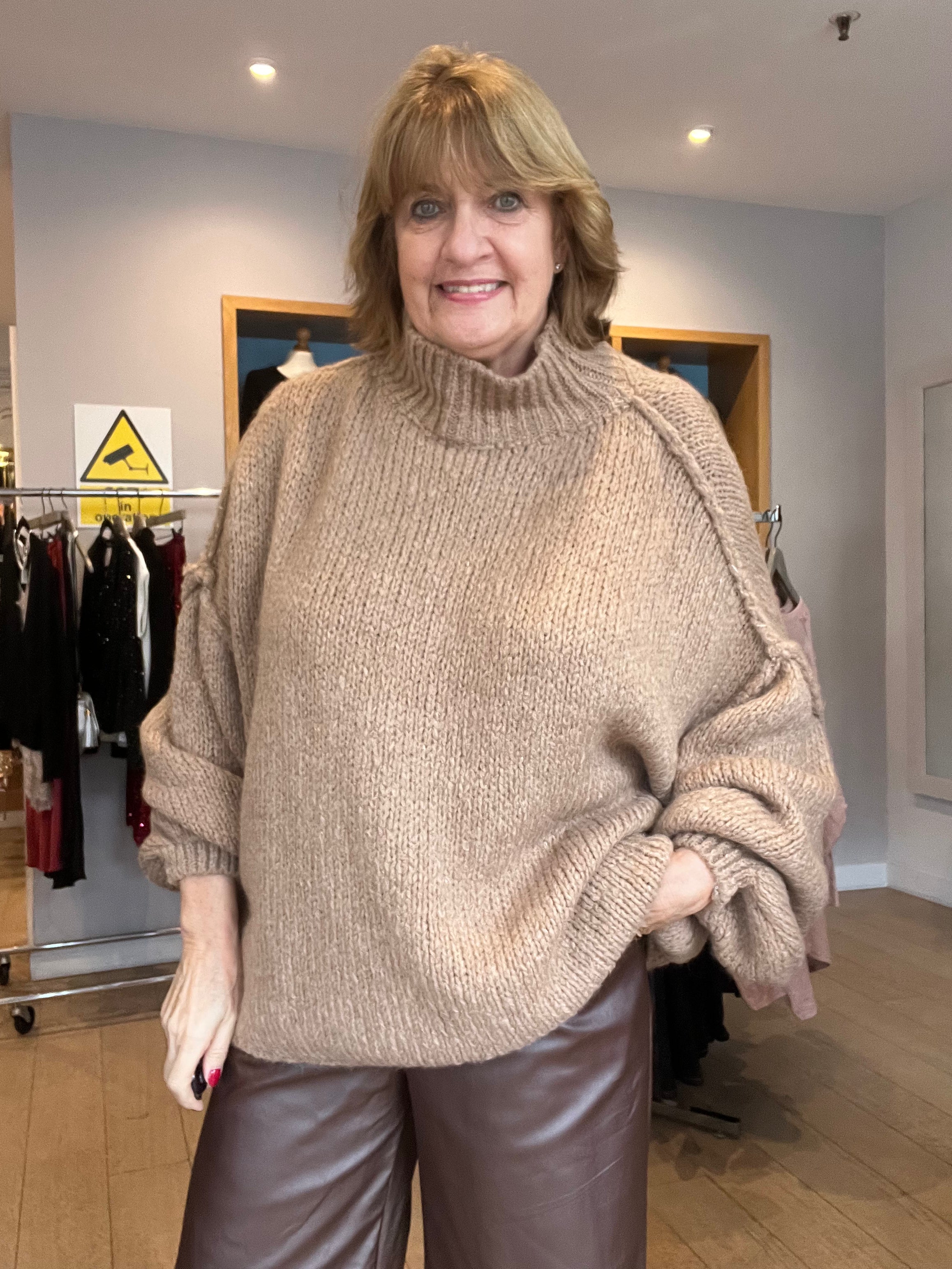 Carmel Cosy Knit Top